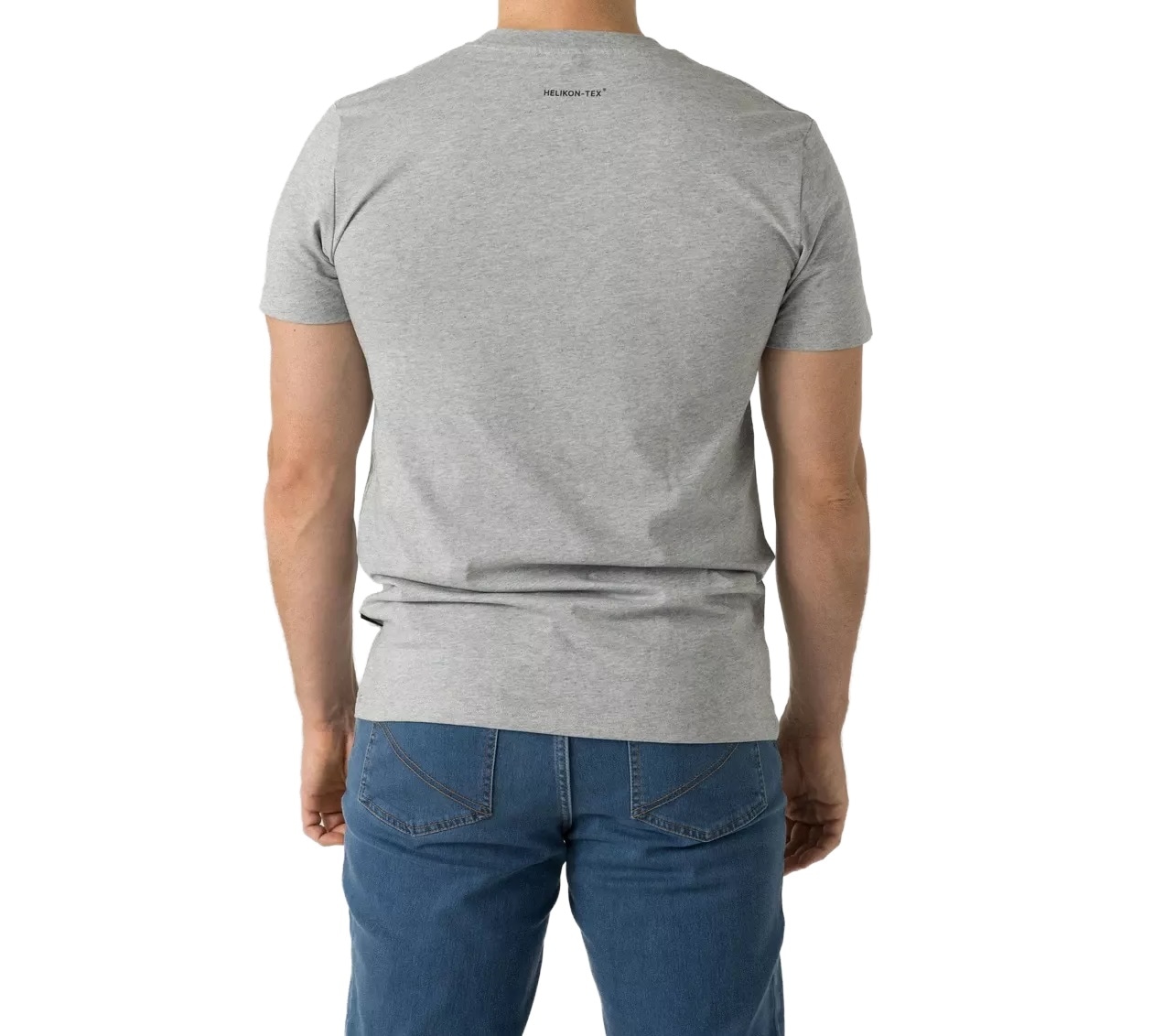 Helikon - Logo T-Shirt - Mid Grey Melange