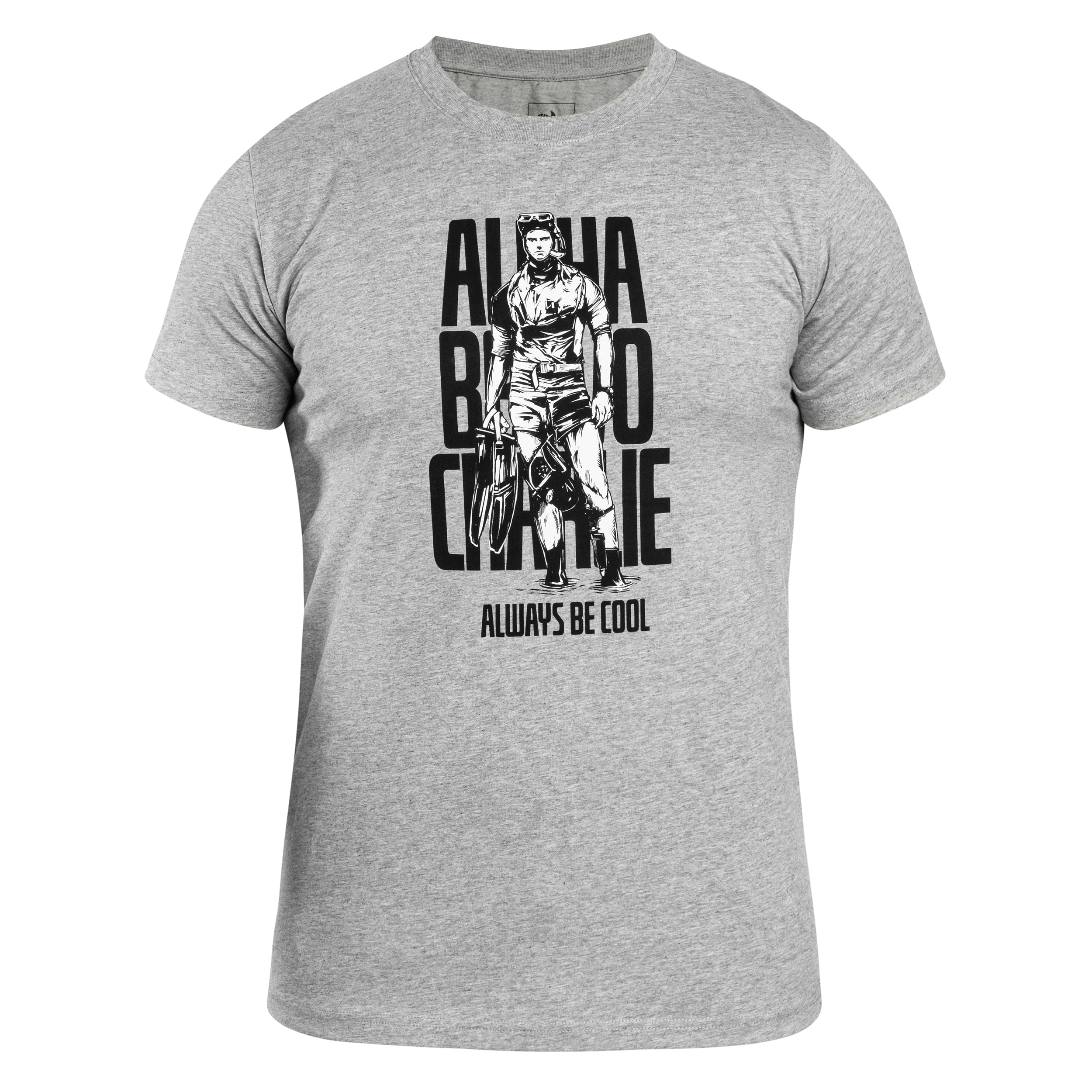 Helikon-Tex - ABC Alfa Bravo Charlie T-Shir - Mid Grey Melange