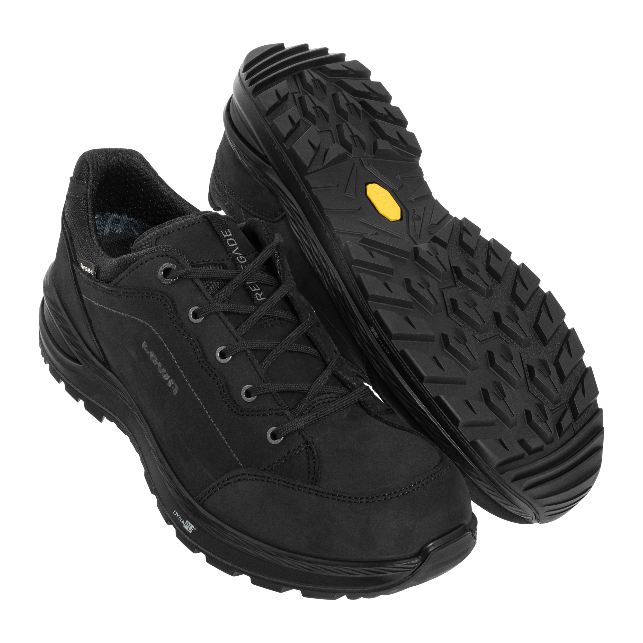 Lowa - Renegade EVO GTX LOW Black Damenschuhe + Care Set Lowa zur Schuhreinigung - Set
