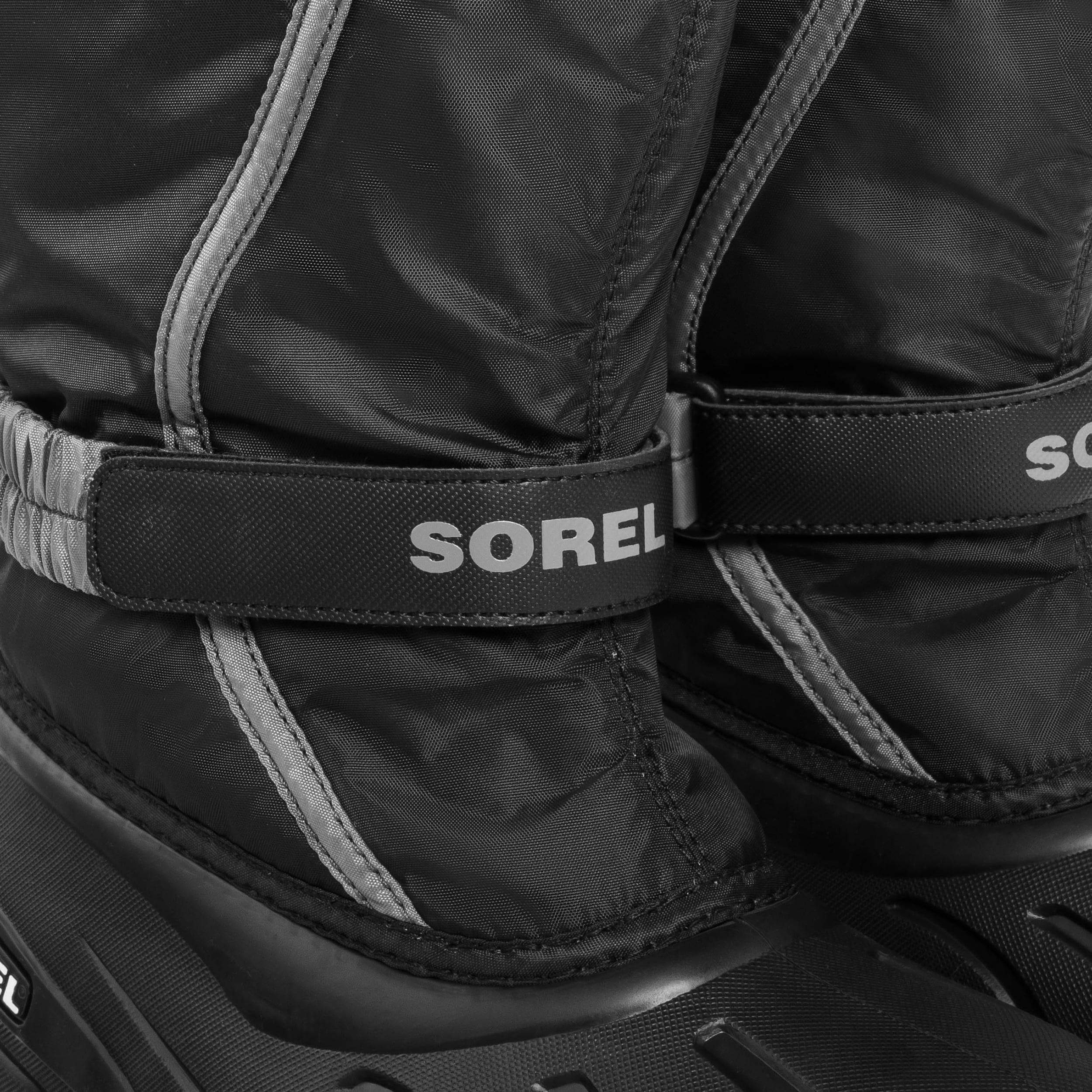 Sorel - Flurry Print Youth Boot - Schneestiefel für Kinder - Black/City Grey
