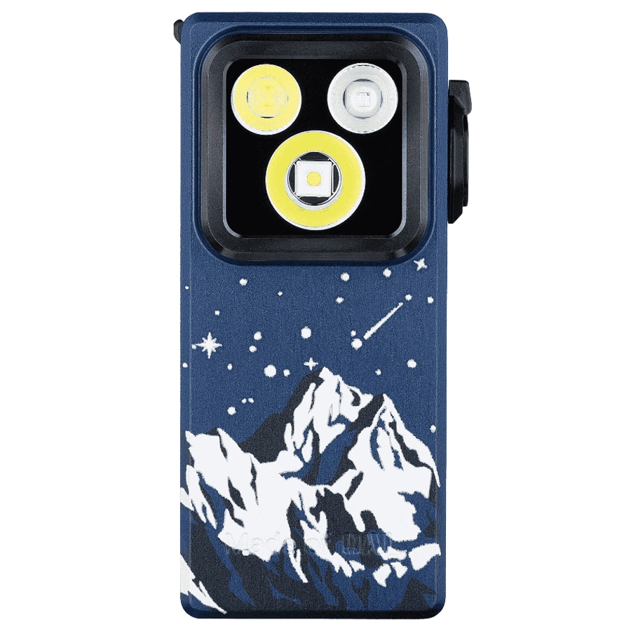 Olight - Oclip Ultra Snowy Summit Akku-Taschenlampe - 530 Lumen