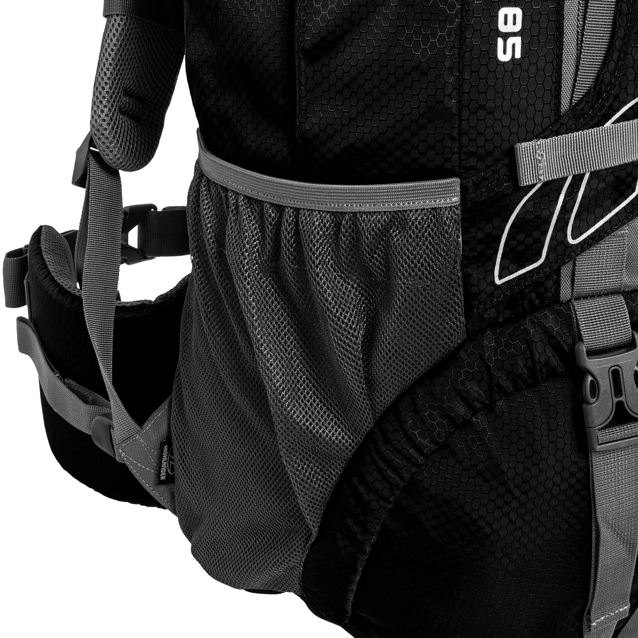 Highlander - Outdoor Discovery Rucksack 85 l - Black