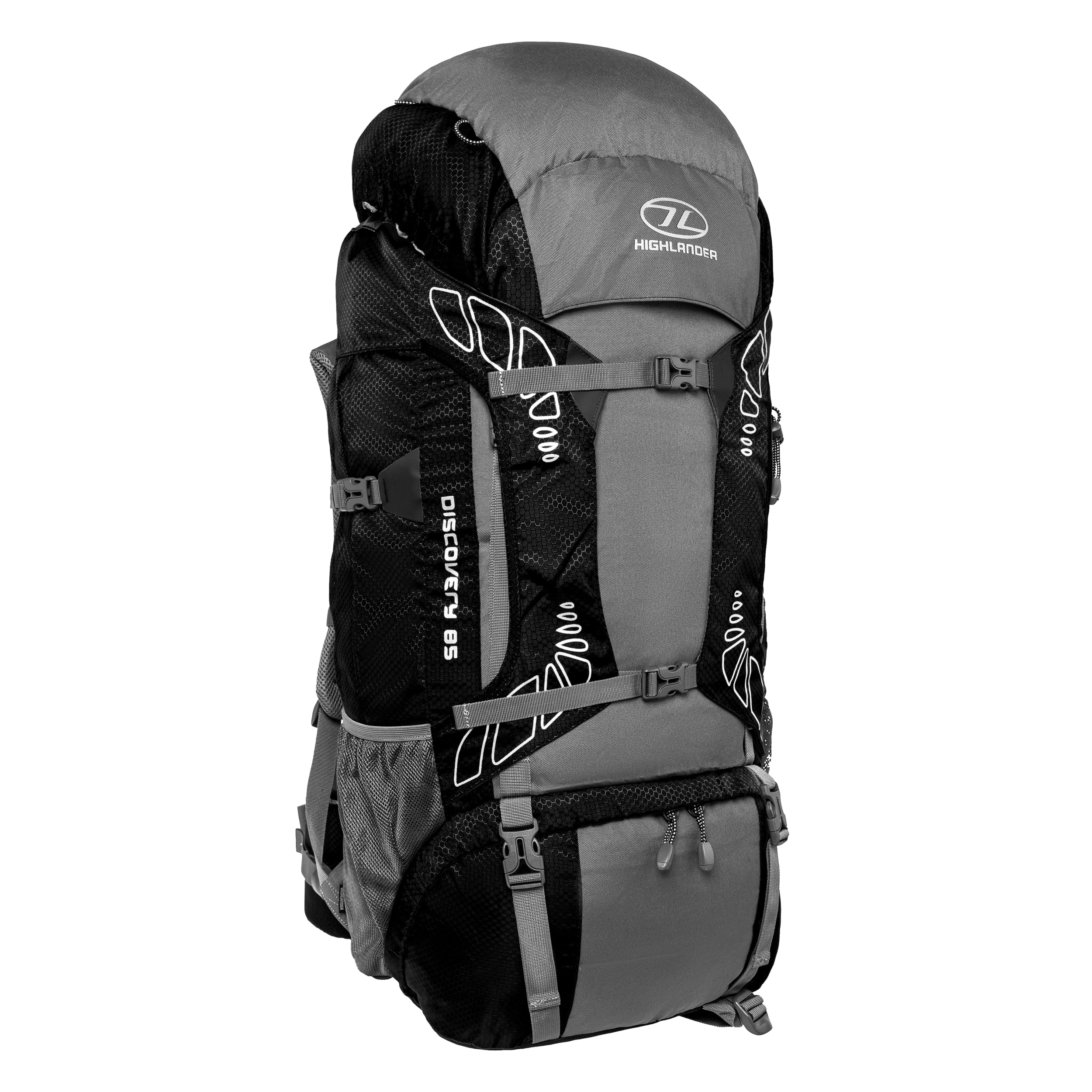 Highlander - Outdoor Discovery Rucksack 85 l - Black