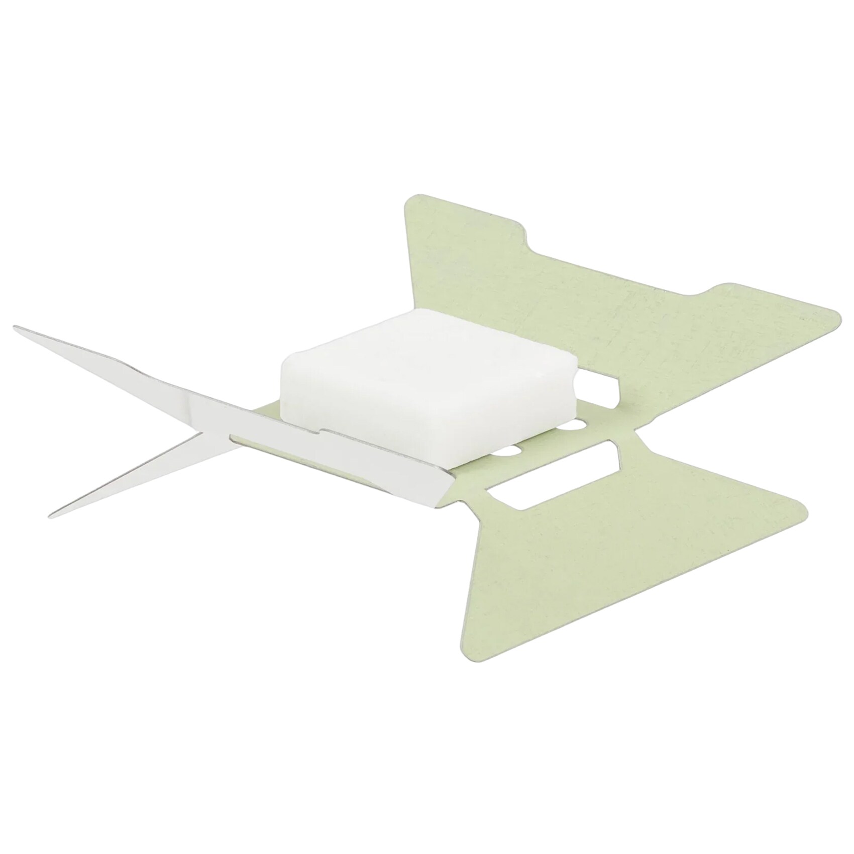 Highlander Outdoor - Micro Solid Fuel Cooker - Campingkocher - Silver