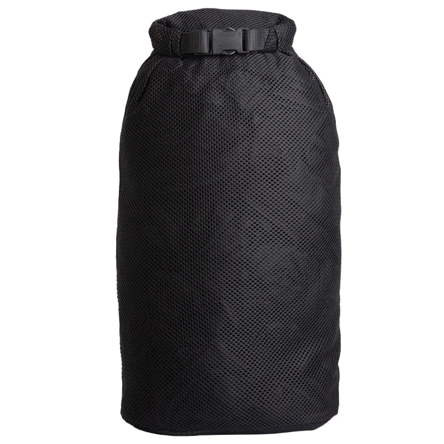 Savotta - Stuffsack Rolltop Mesh - Transportbeutel 20 l - Black