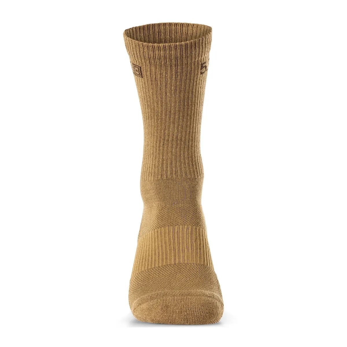 5.11 - Duty Ready Basic Crew US Dark Coyote Socken - 4 Paar