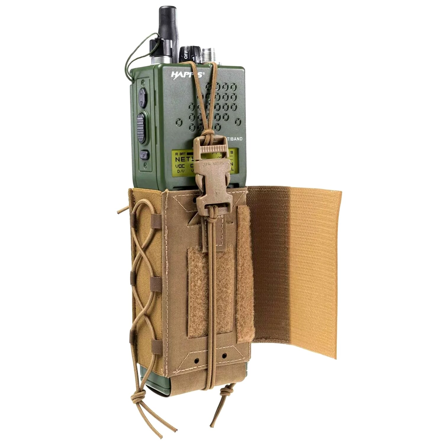 Lindnerhof - Modular Radio Pouch MX634 - Funkgerätetasche - Coyote