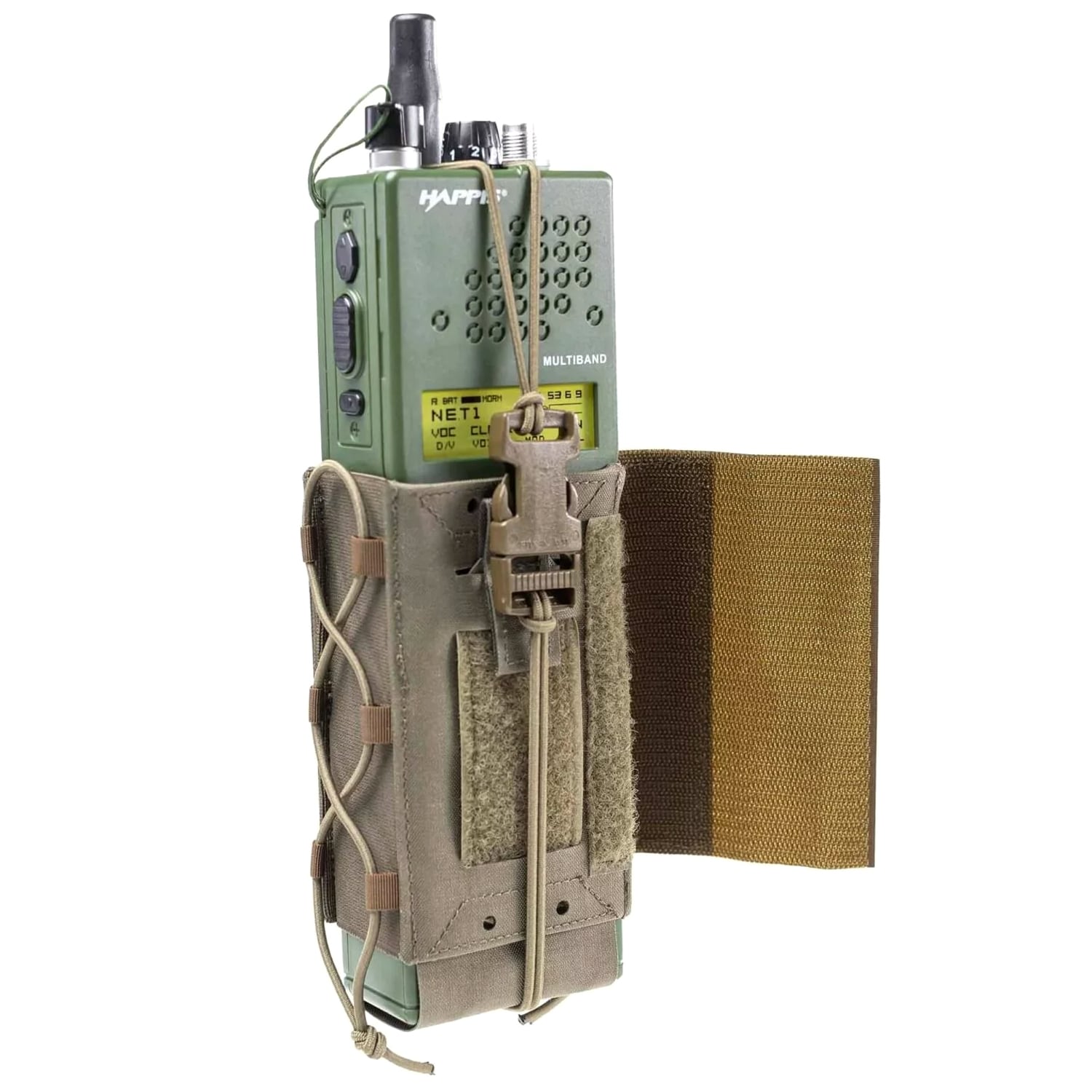 Lindnerhof - Modular Radio Pouch MX634 - Funkgerätetasche - Stone Grey