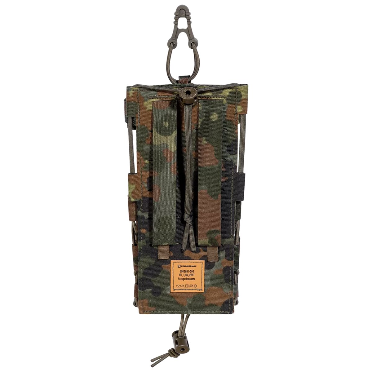 Lindnerhof - Multi-Radio Pouch Large MX099 Funkgerätetasche - Flecktarn