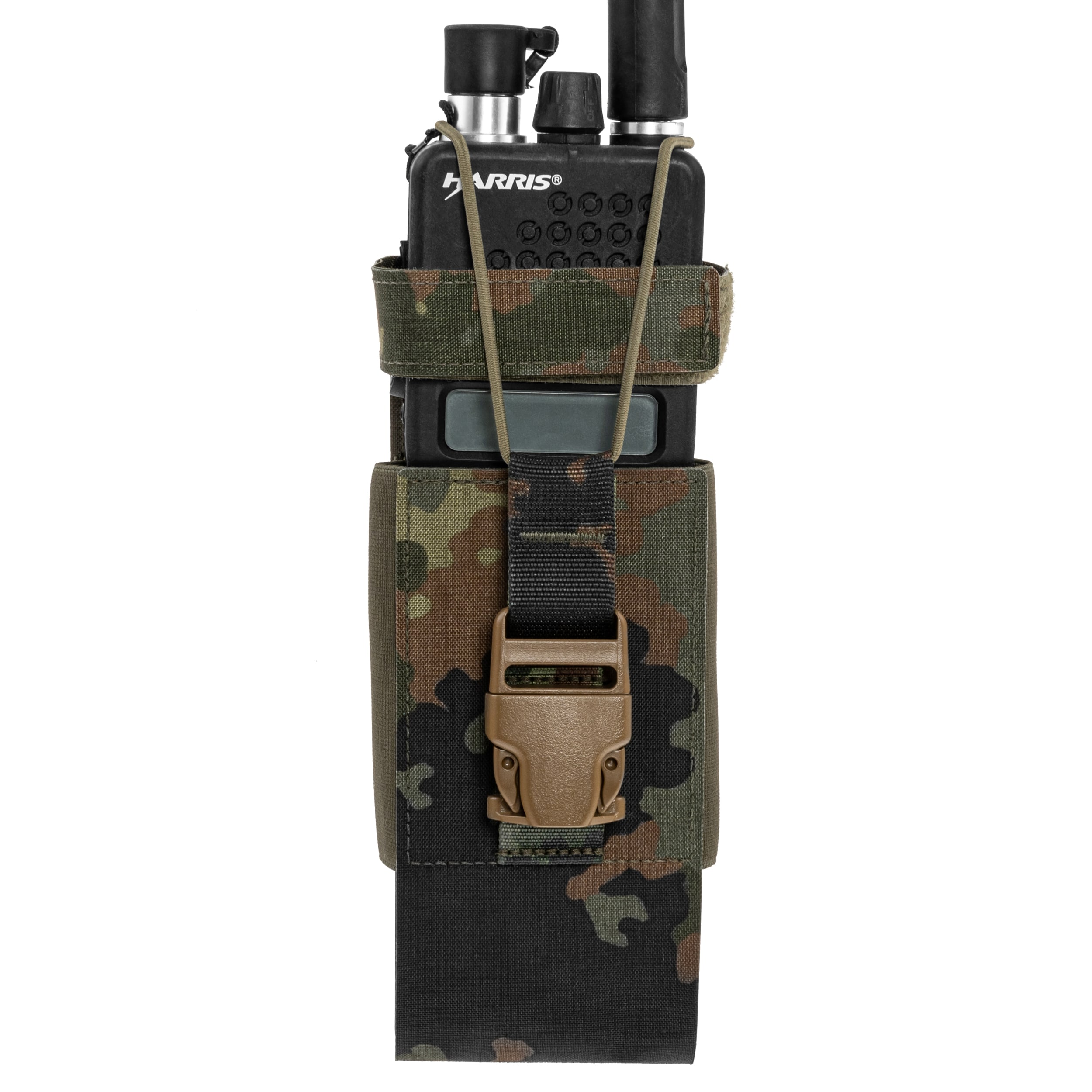 Lindnerhof - Radio Pouch Large MX017 - Funkgerätetasche - Flecktarn