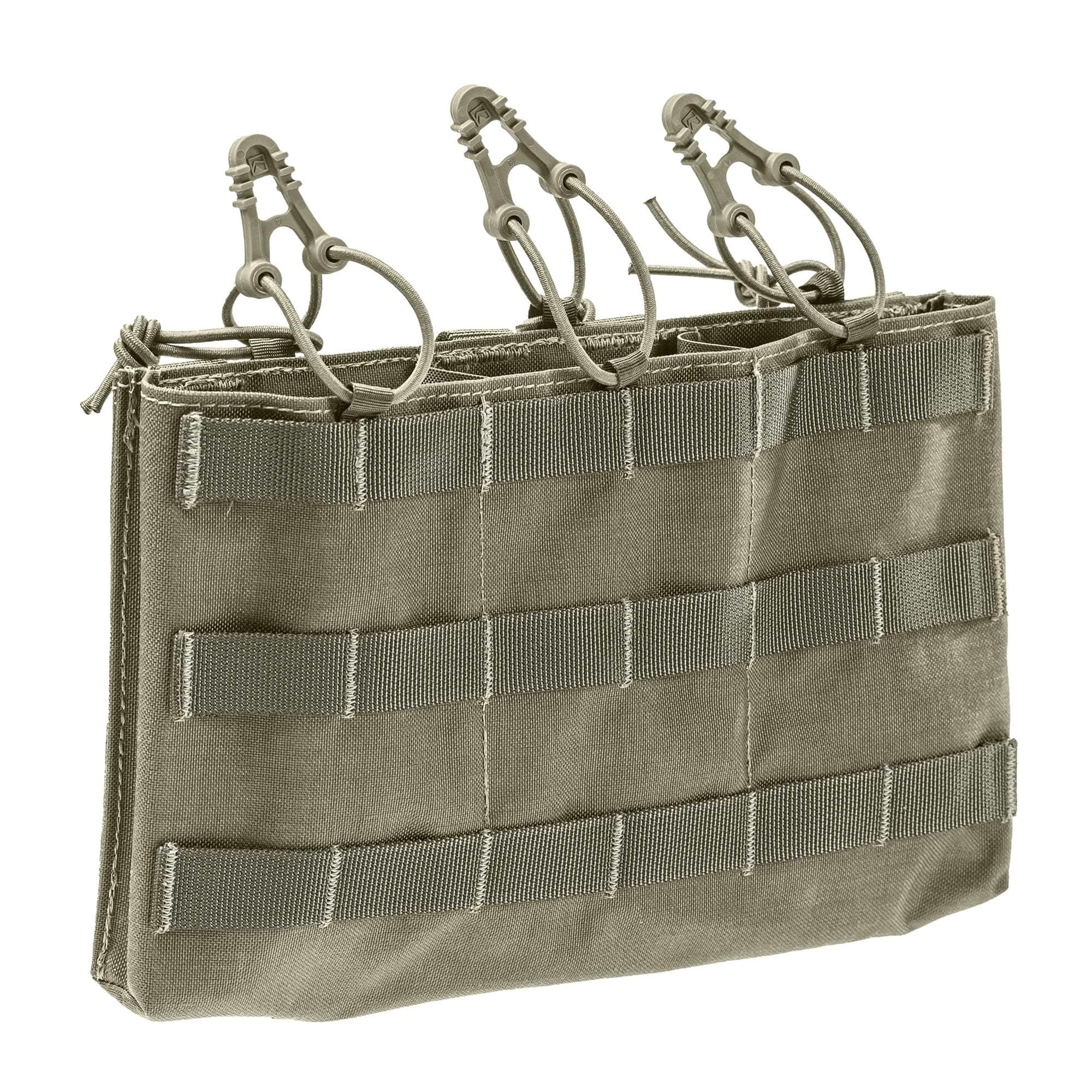 Lindnerhof - Mag Panel X3 PA098/II - Dreifach-Magazintasche für 5,56 mm Magazine - Stone Grey