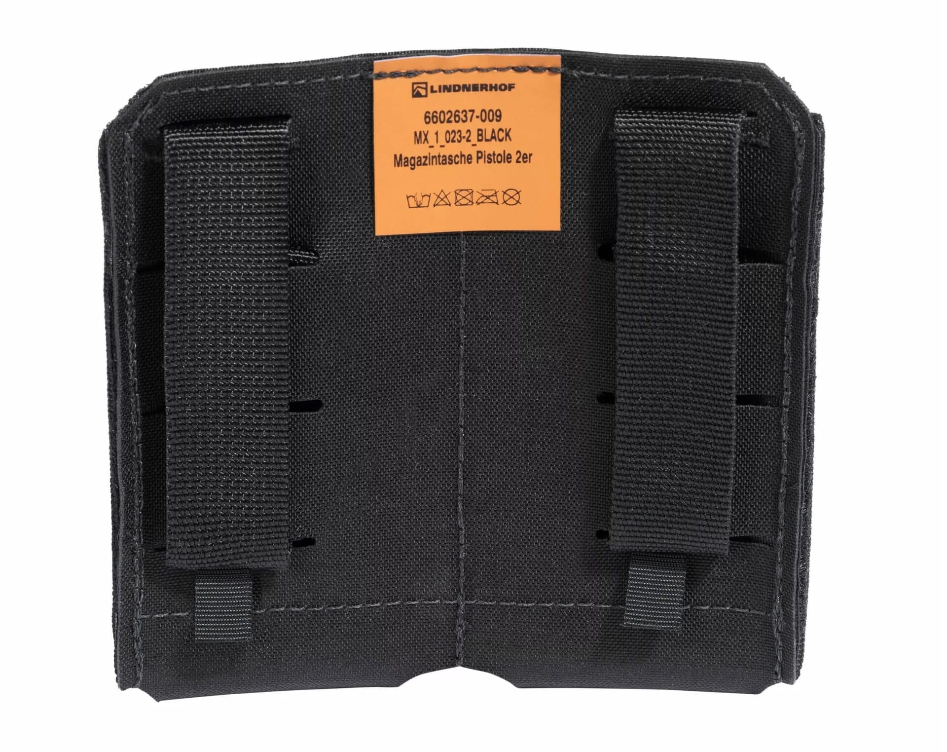 Lindnerhof - Pistol Magazine Pouch Double MX023-2 - Magazintasche für 9 mm Magazine - Black