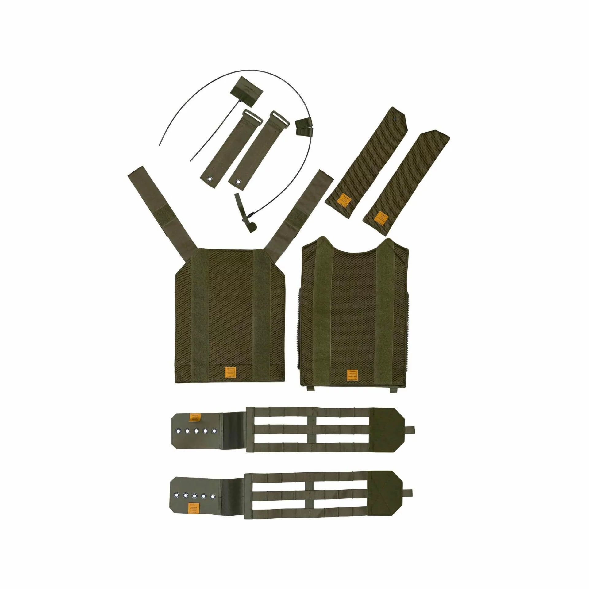 Lindnerhof - Quick Releasable Plate Carrier LT025/V A2 Taktische Weste - Stone Grey