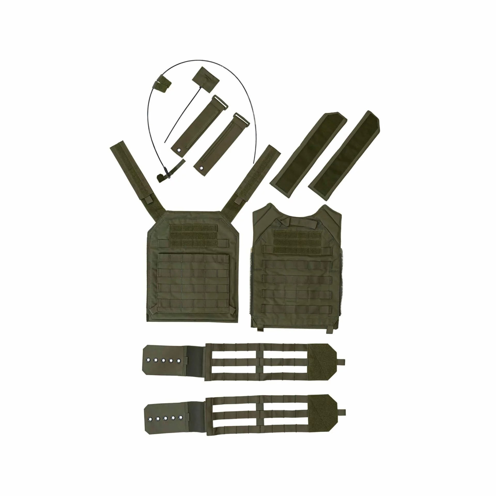 Lindnerhof - Quick Releasable Plate Carrier LT025/V A2 Taktische Weste - Stone Grey