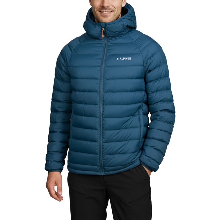 Alpinus - Hozat Jacke - Grau-Dunkelblau