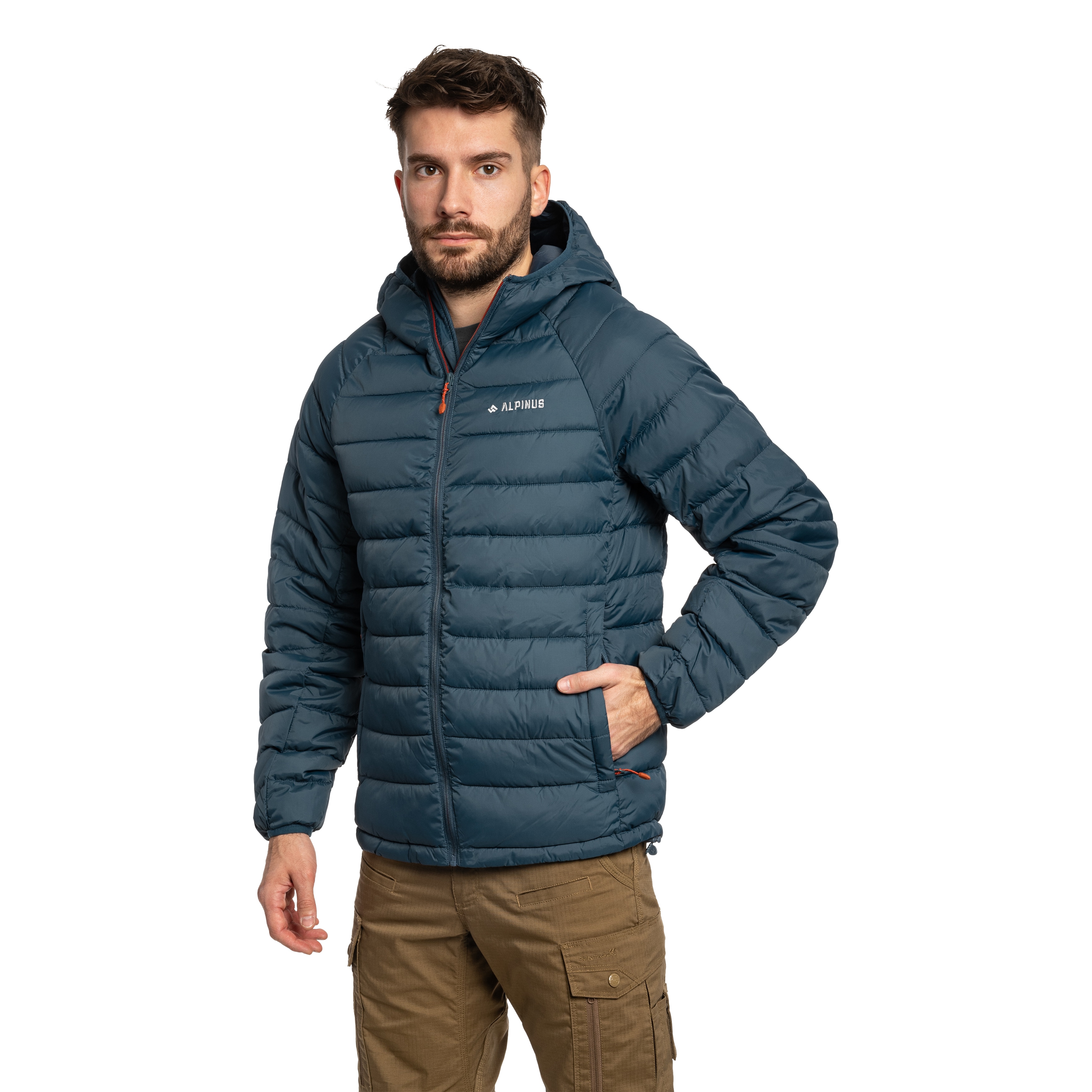 Alpinus - Hozat Jacke - Grau-Dunkelblau