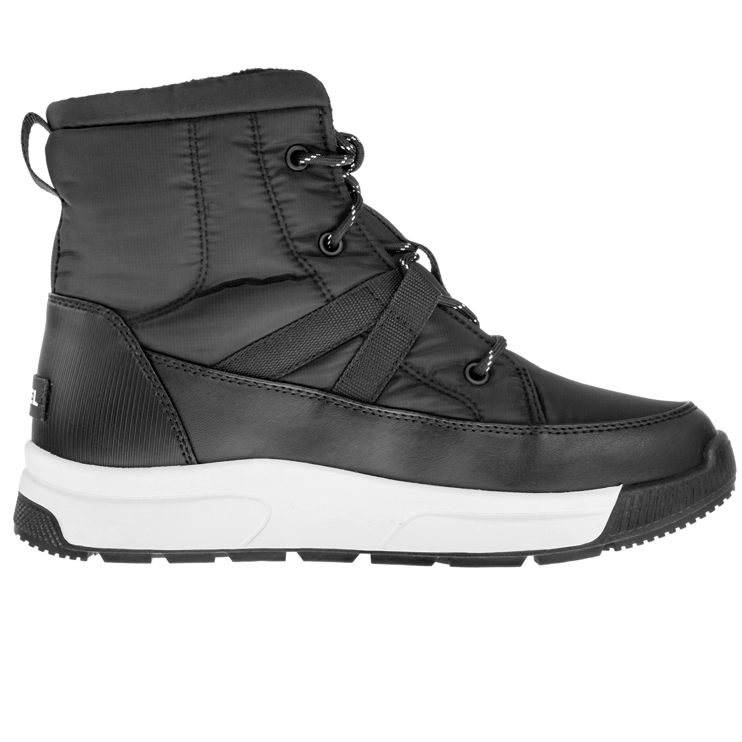Sorel - Whitney III Mid Waterproof Damenschuhe - Black/Sea Salt