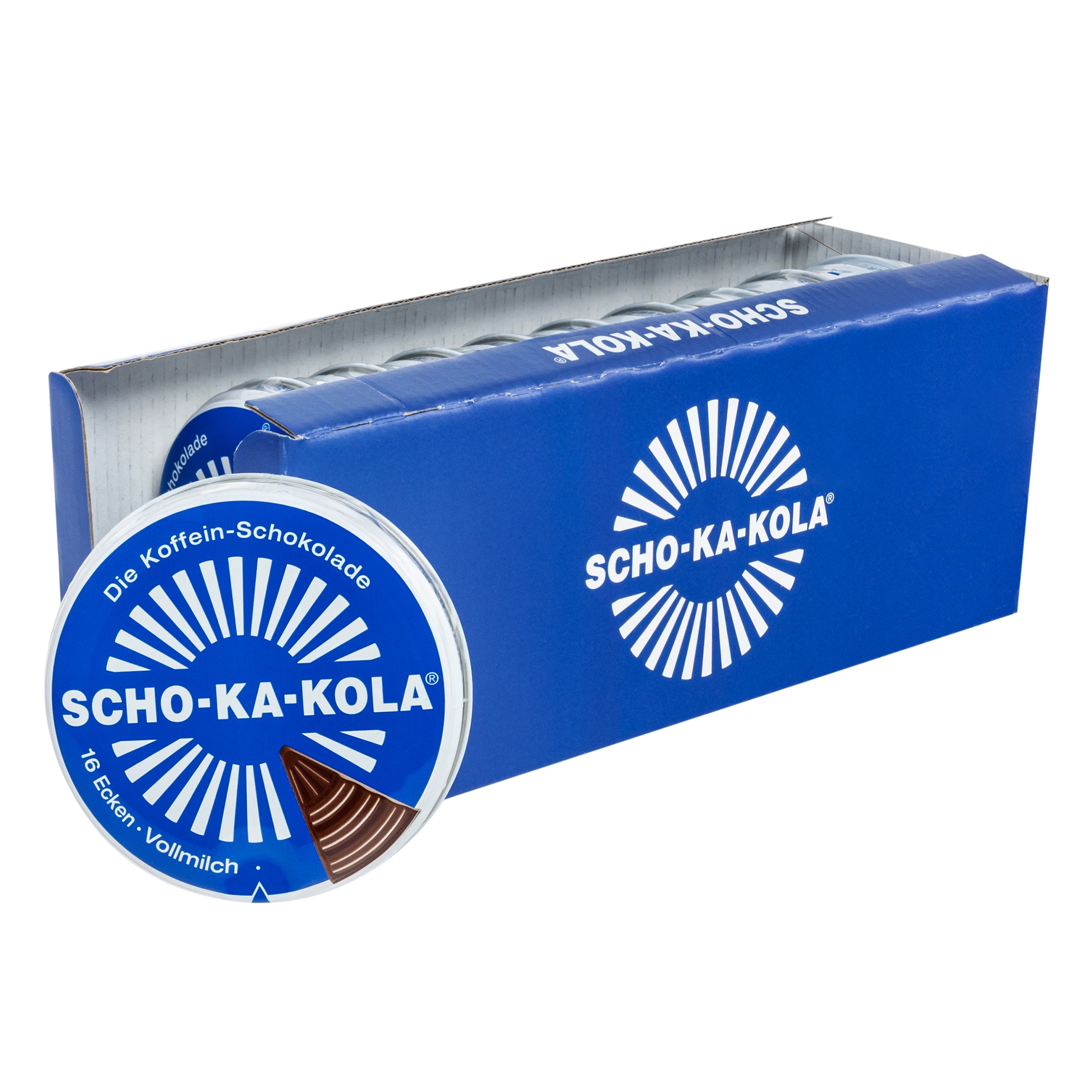 Scho-Ka-Kola - Milchschokolade mit Koffein - 10 Stk.