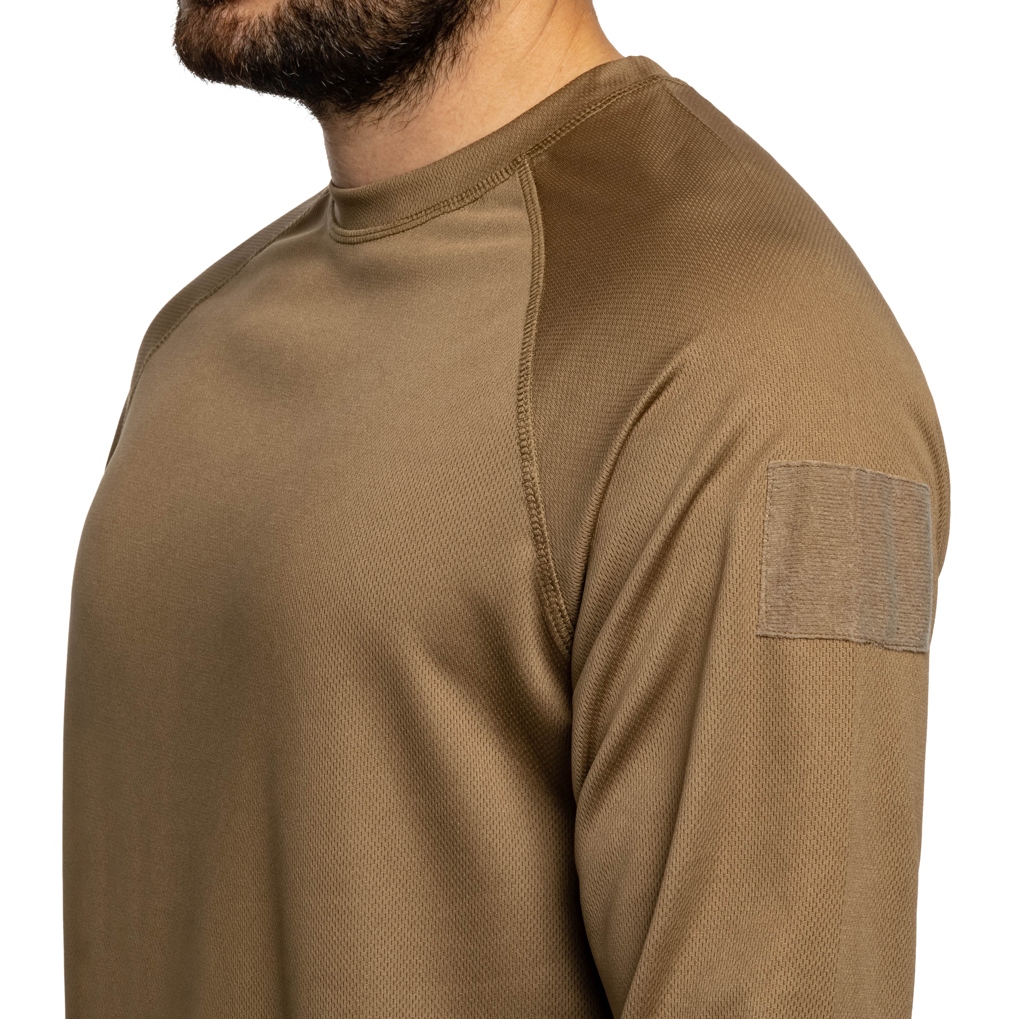 Brandit - QuickDry Long Sleeve T-Shirt - Camel