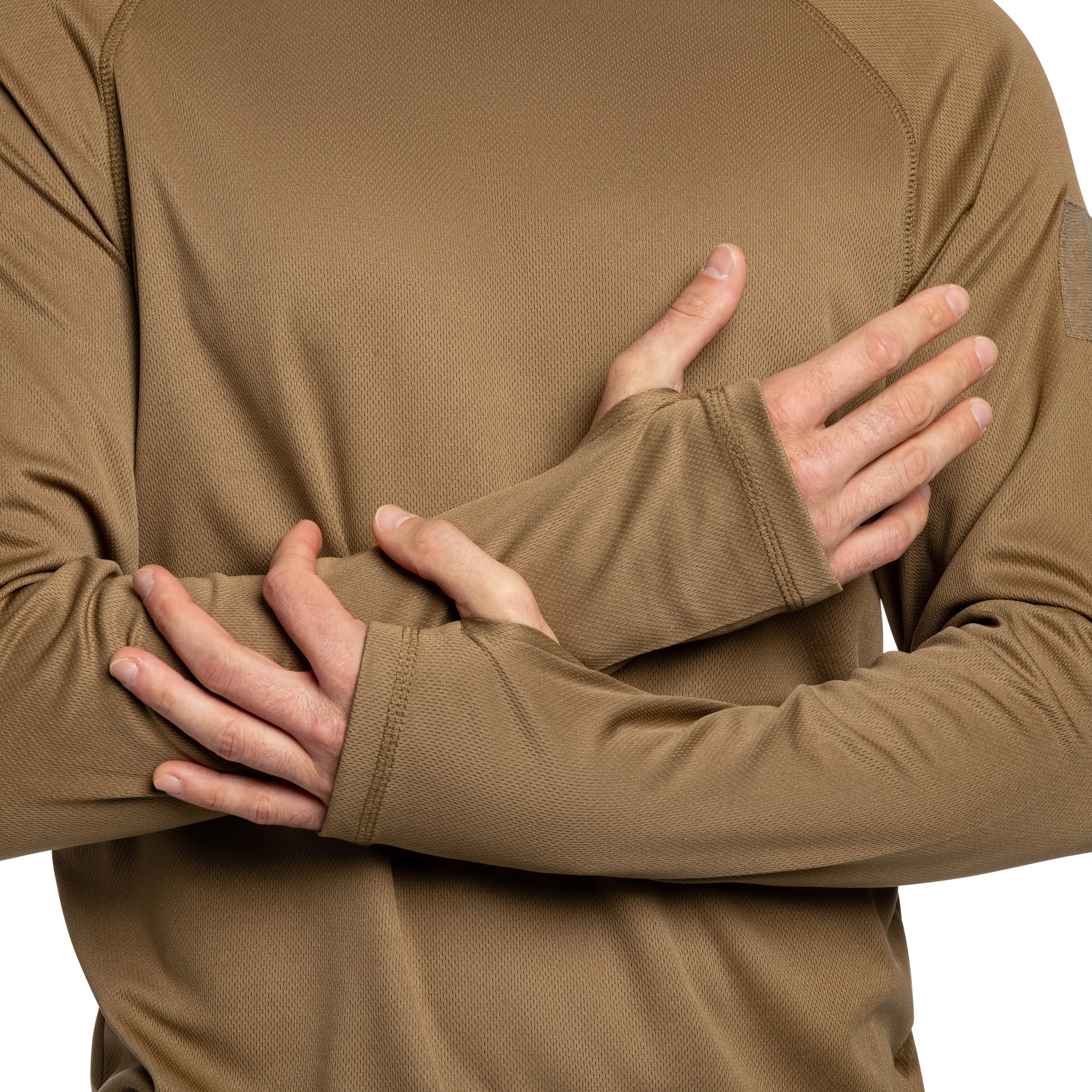 Brandit - QuickDry Long Sleeve T-Shirt - Camel