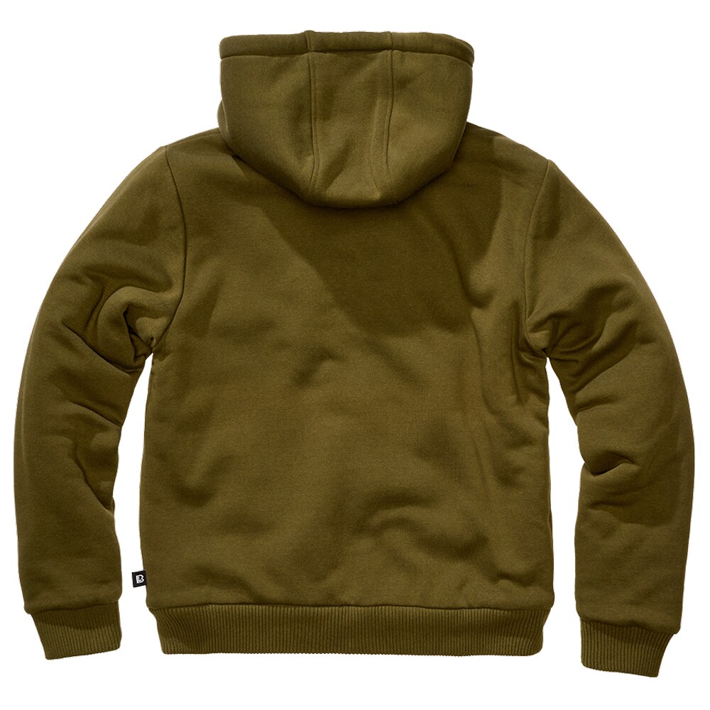 Brandit - Sweatjacket Teddylining Sweatshirt - Olive