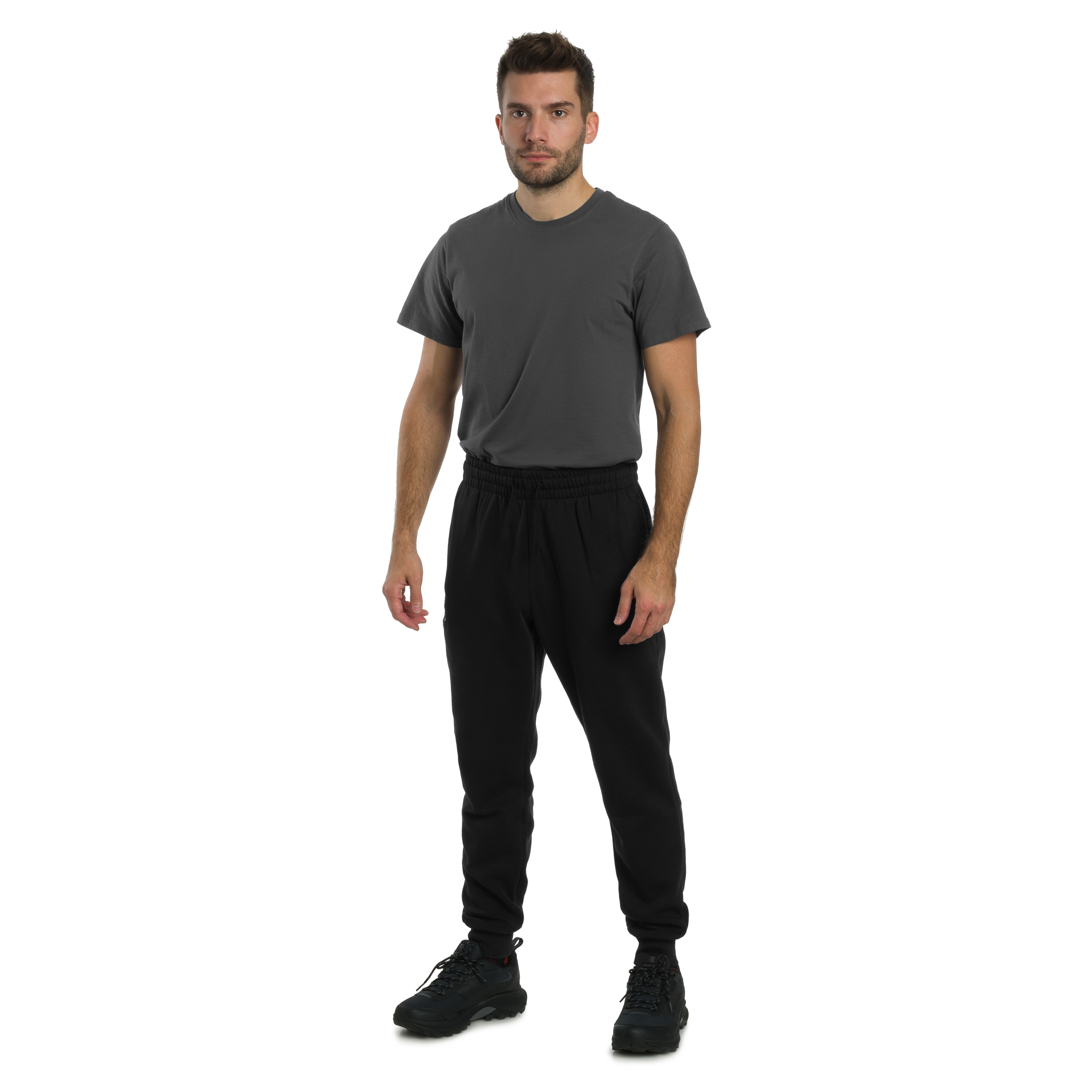 Under Armour - Jogger Icon Fleece Hose - Black/White