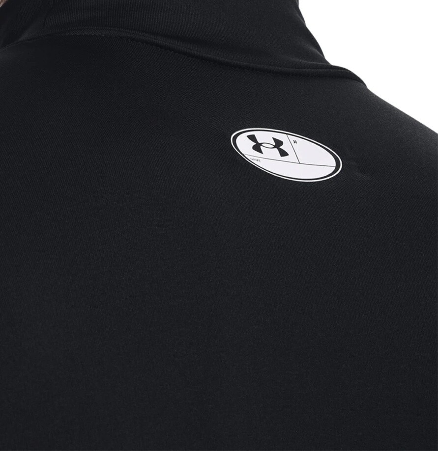 Under Armour - ColdGear Compression Funktionsshirt - Black/White