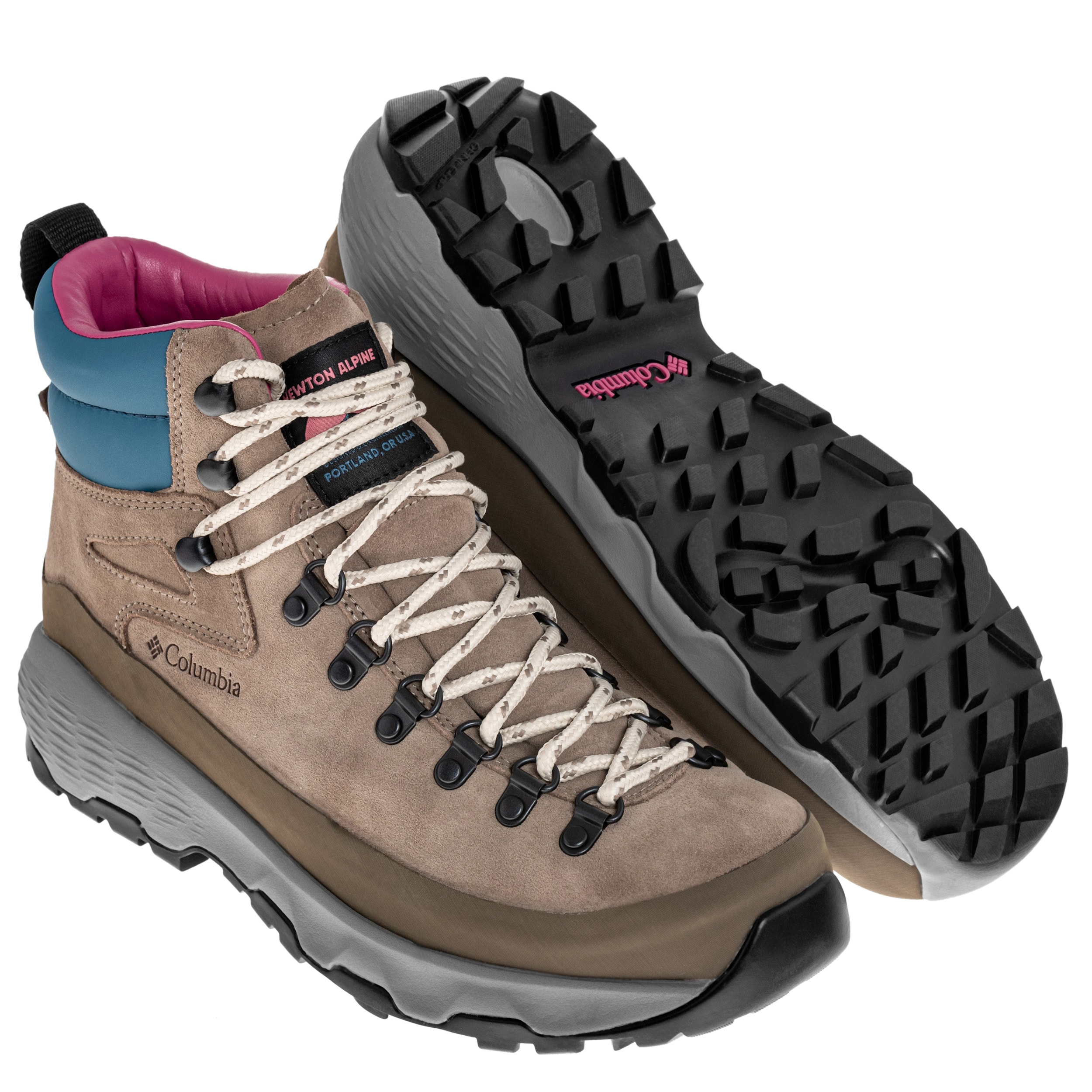 Columbia - Newton Alpine PT Damenschuhe - Wet Sand/Rosette