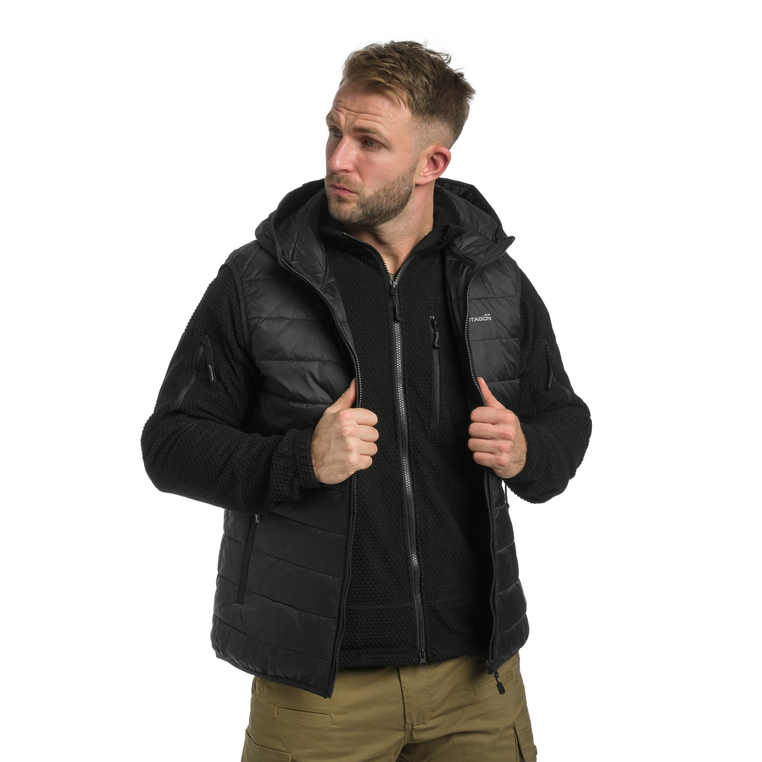 Pentagon - Aurora Hood Vest 2.0 Weste - Black