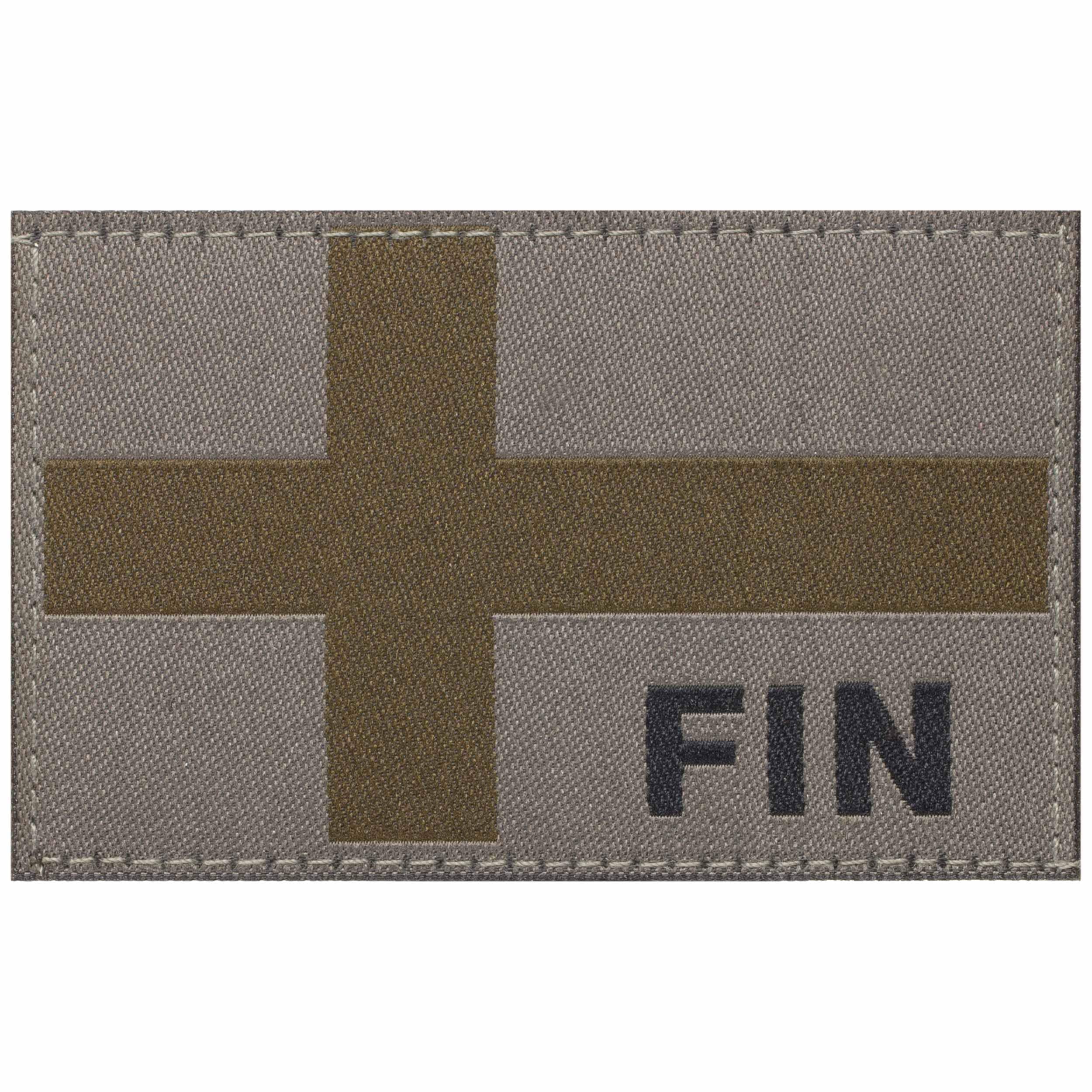Clawgear - Aufnäher Flagge Finnlands 78 x 50 mm - Gedämpft
