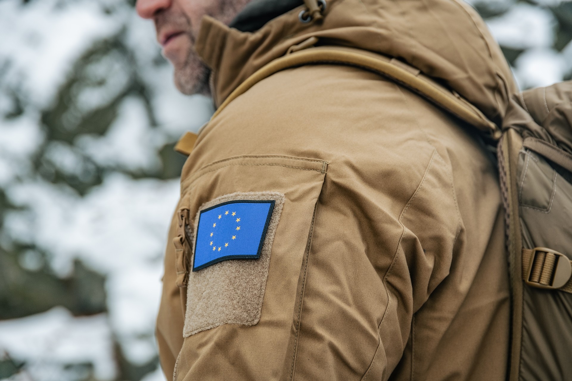 Clawgear - Aufnäher Flagge der Europäischen Union - 78 x 50 mm