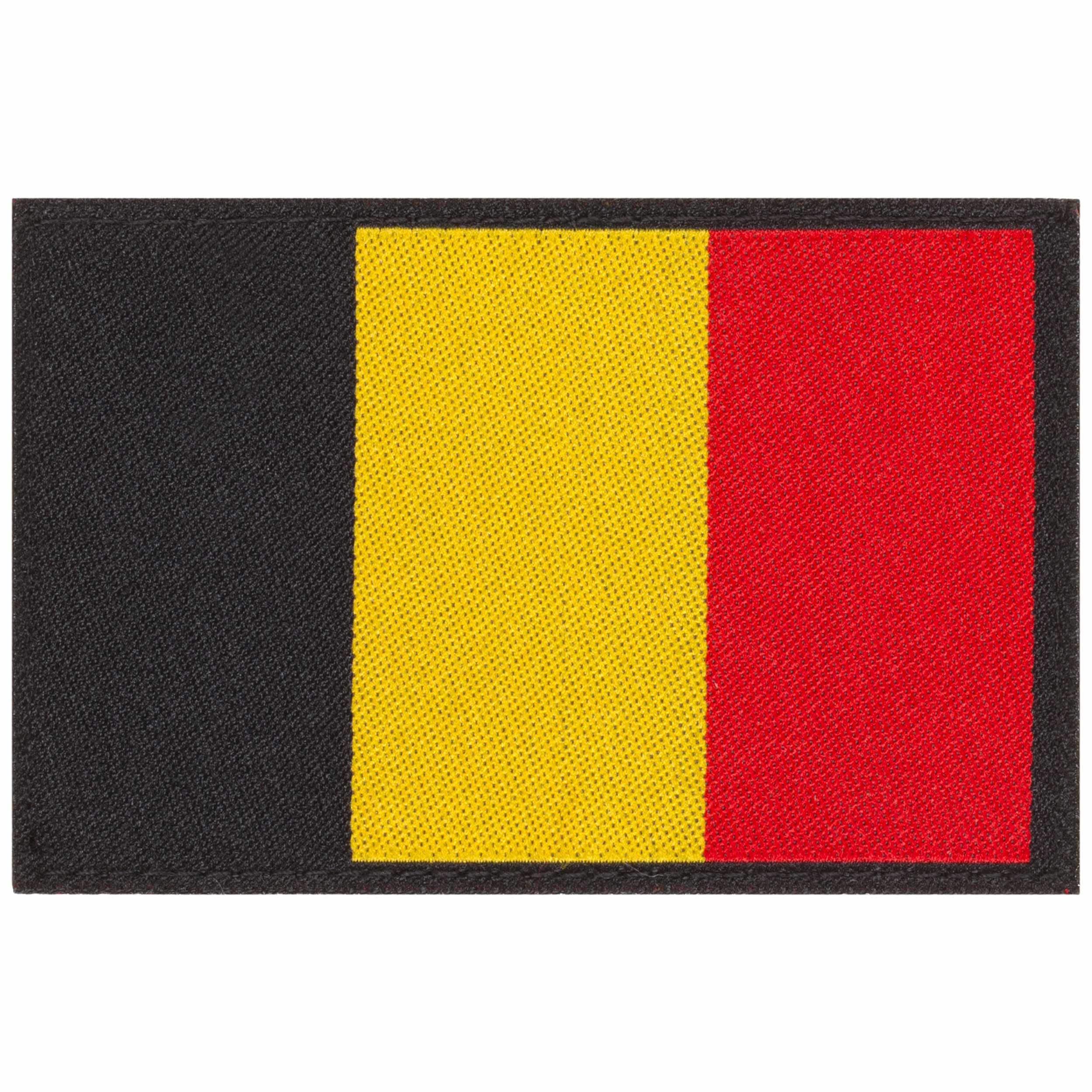Clawgear - Aufnäher Flagge Belgien 76 x 50 mm