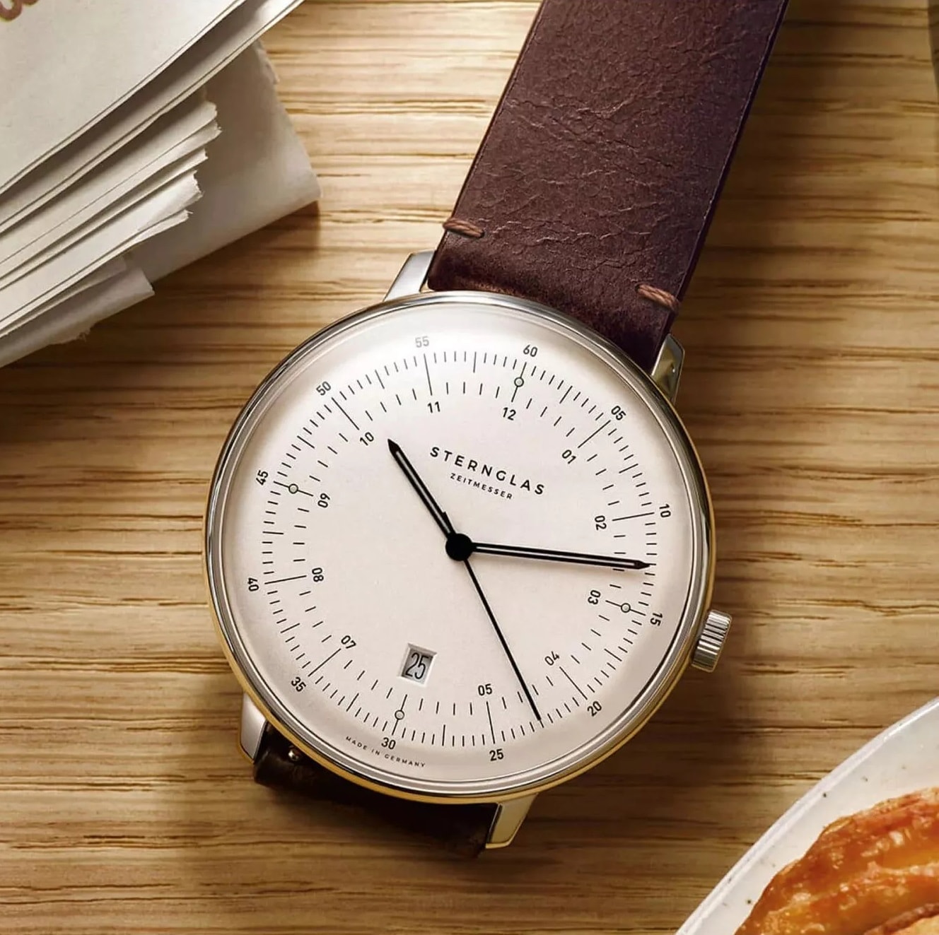 Sternglas - Hamburg Quartz Uhr - Silver