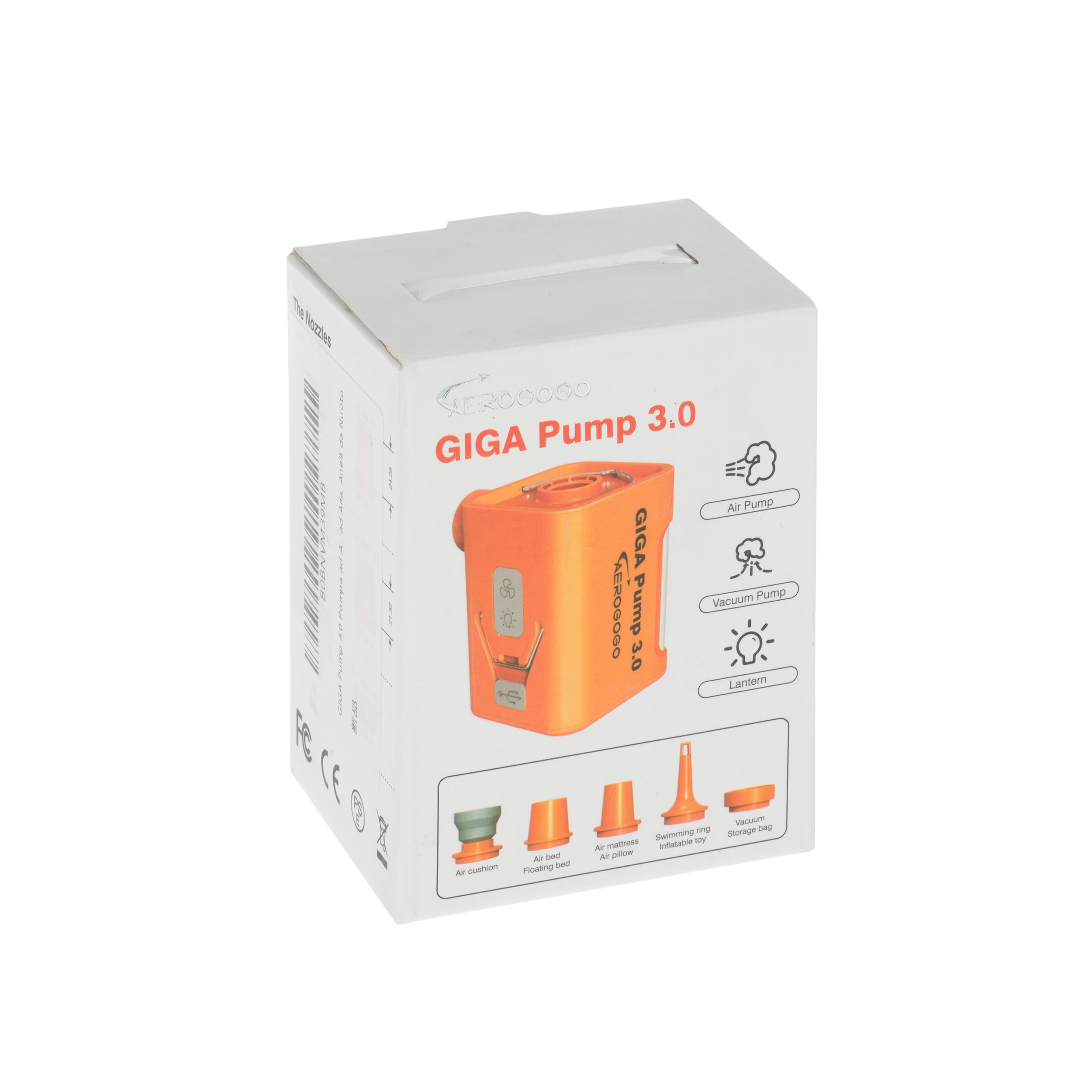 Aerogogo - Giga Pump 3.0 - Pumpe - Orange