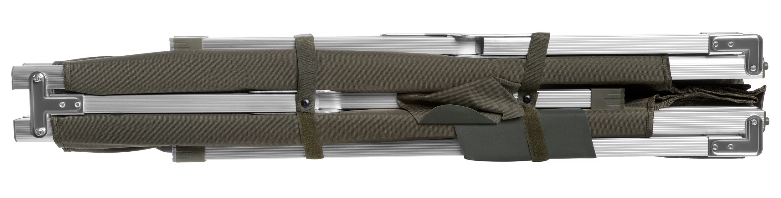 Mil-Tec US Style Klappbares Feldbett + Badger Outdoor Matratze + Kissen - Set