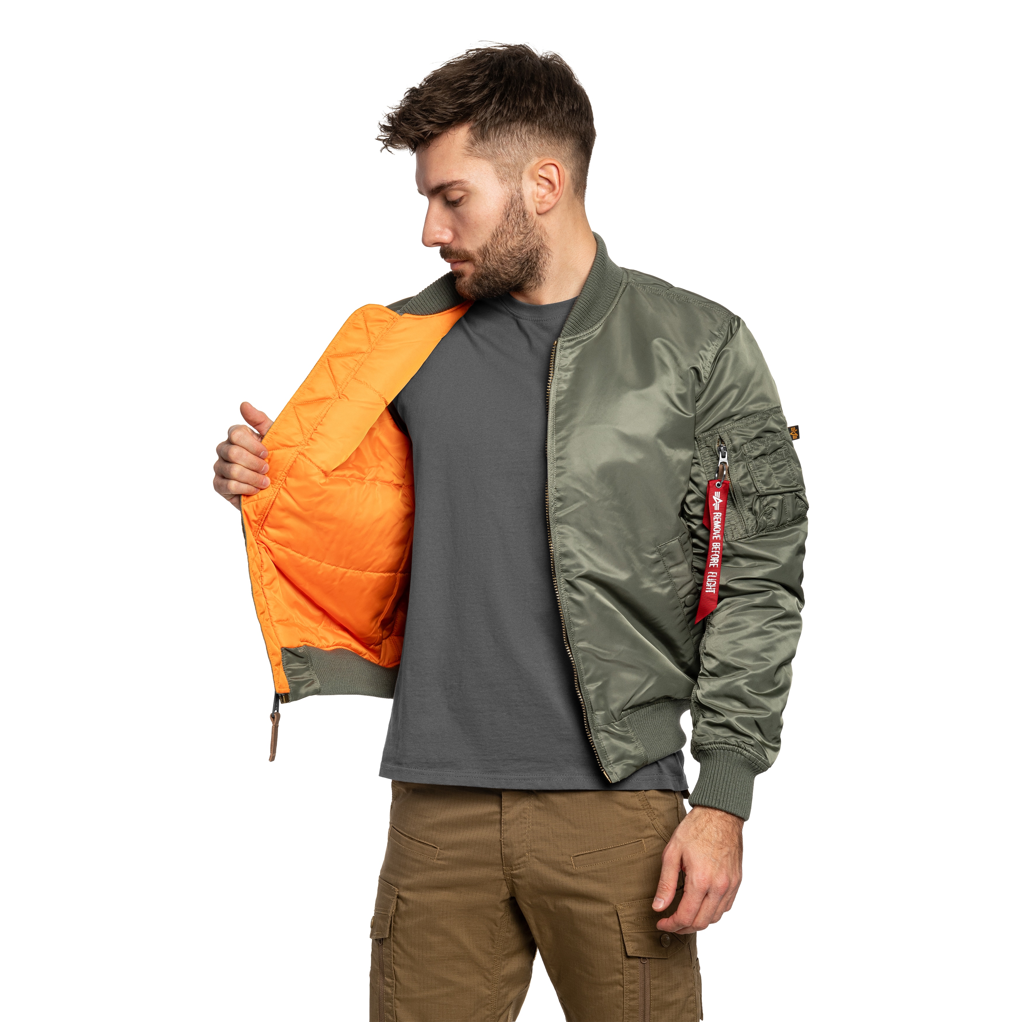 Alpha Industries - MA-1 Vintage 59 VF Jacke - Vintage Green