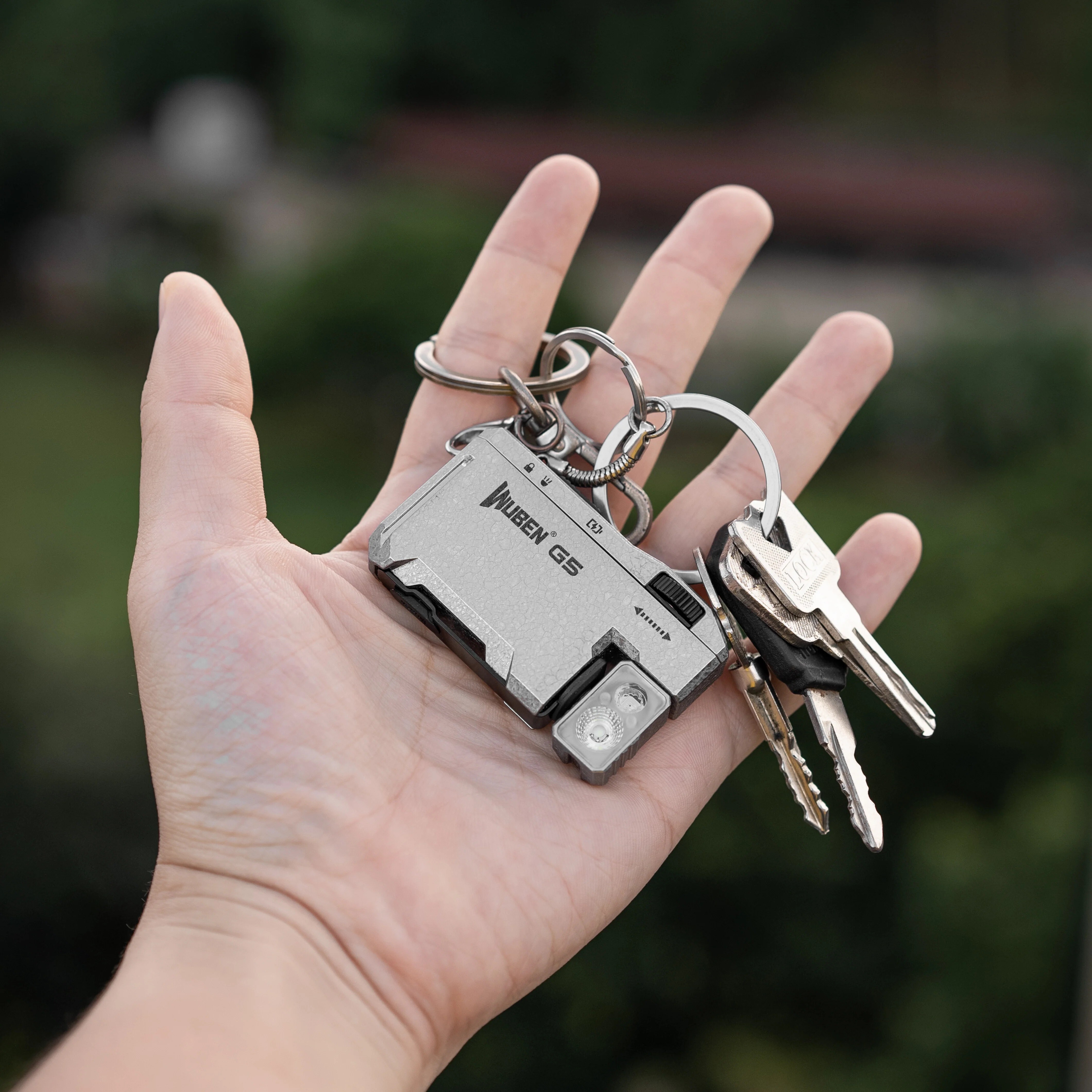 Wuben - G5 Ice Crack Taschenlampe - 400 Lumen