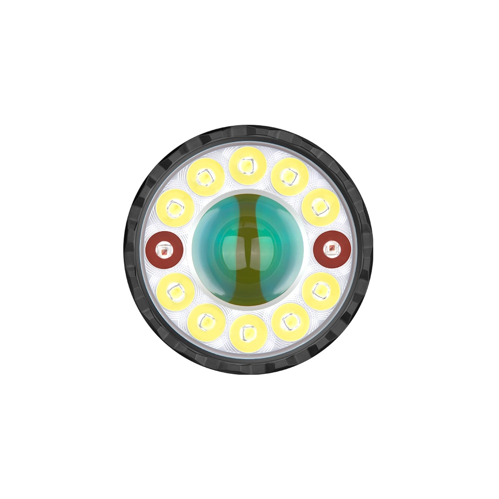 Olight - Marauder Mini 2 Orange Akku-Taschenlampe -10000 Lumen, Reichweite 750 m