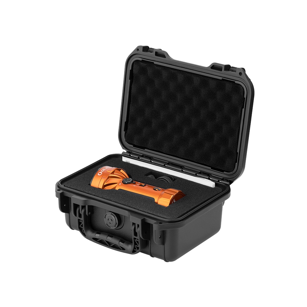 Olight - Marauder Mini 2 Orange Akku-Taschenlampe -10000 Lumen, Reichweite 750 m