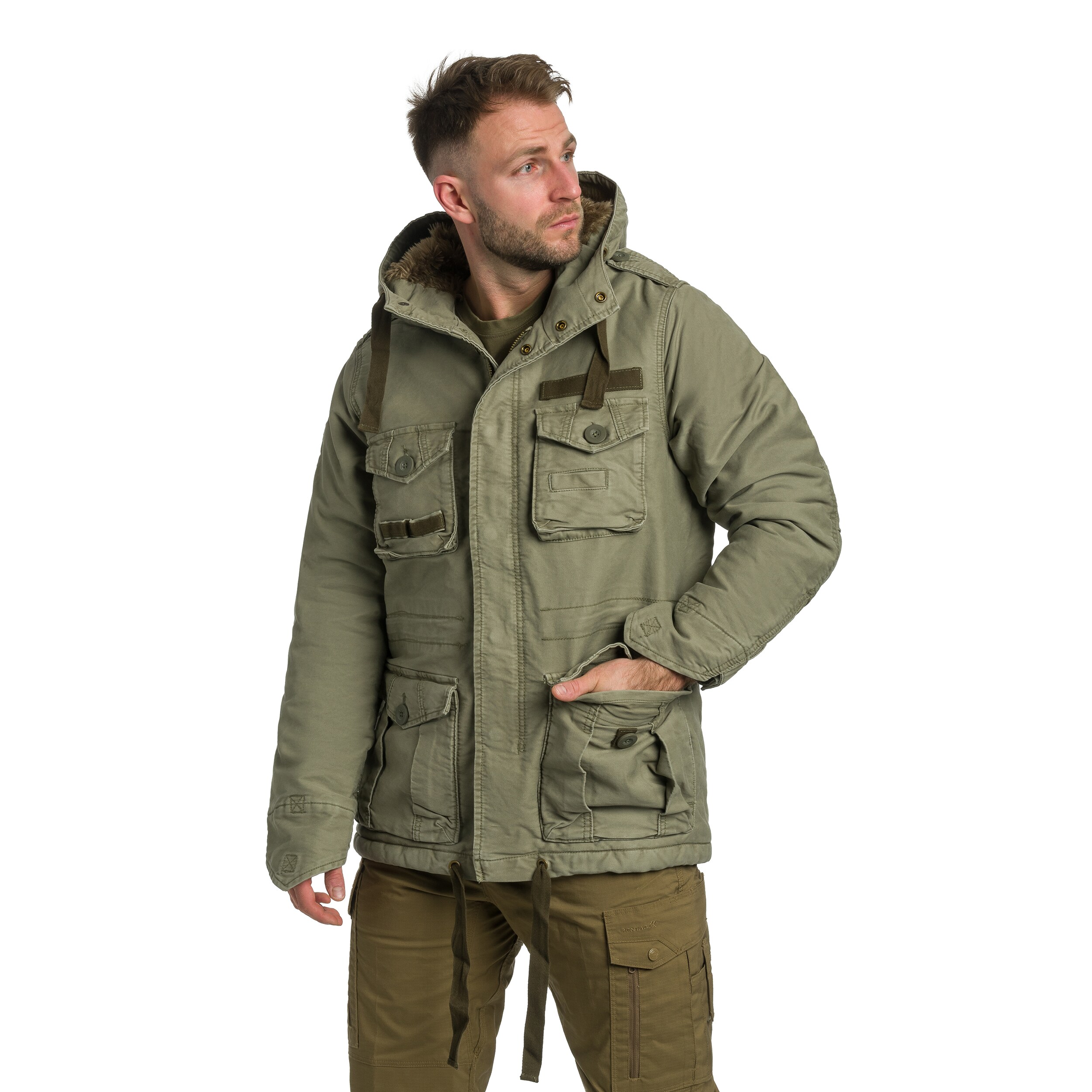 Brandit - Respite Jacke - Olive