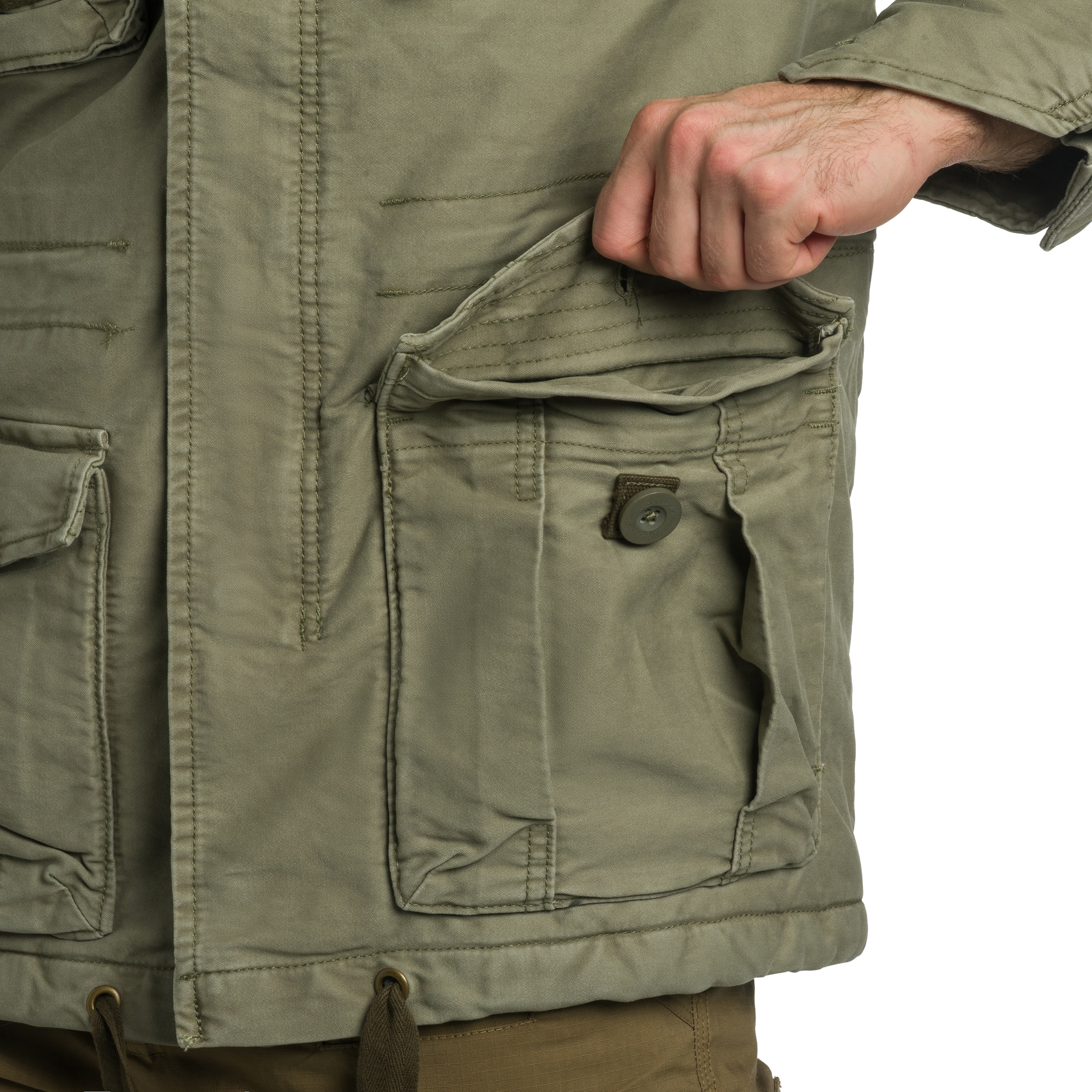 Brandit - Respite Jacke - Olive