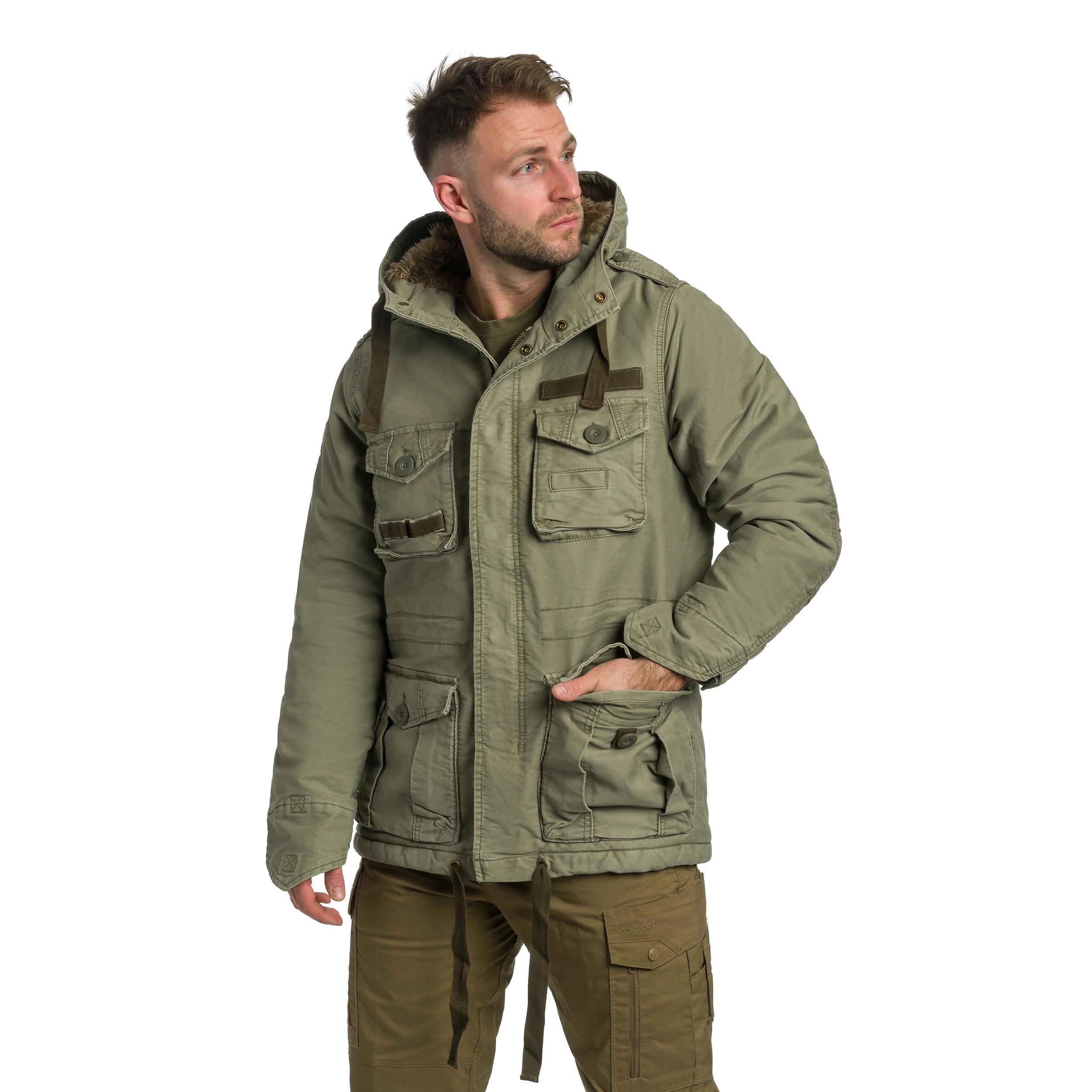 Brandit - Respite Jacke - Olive