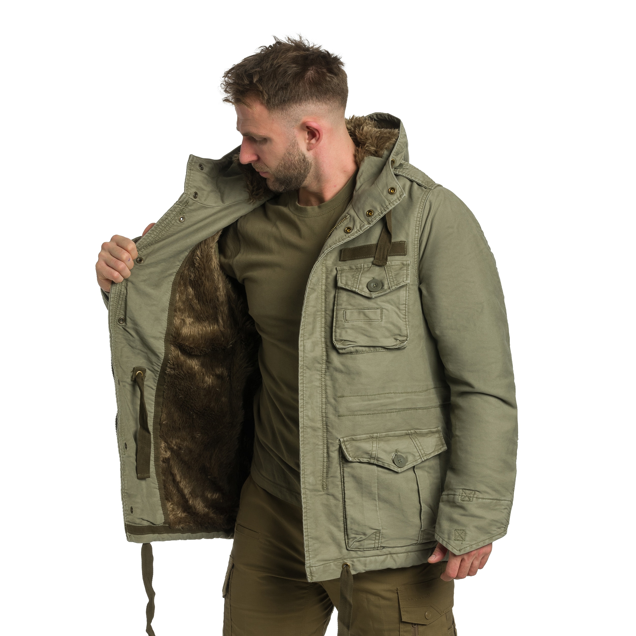 Brandit - Respite Jacke - Olive