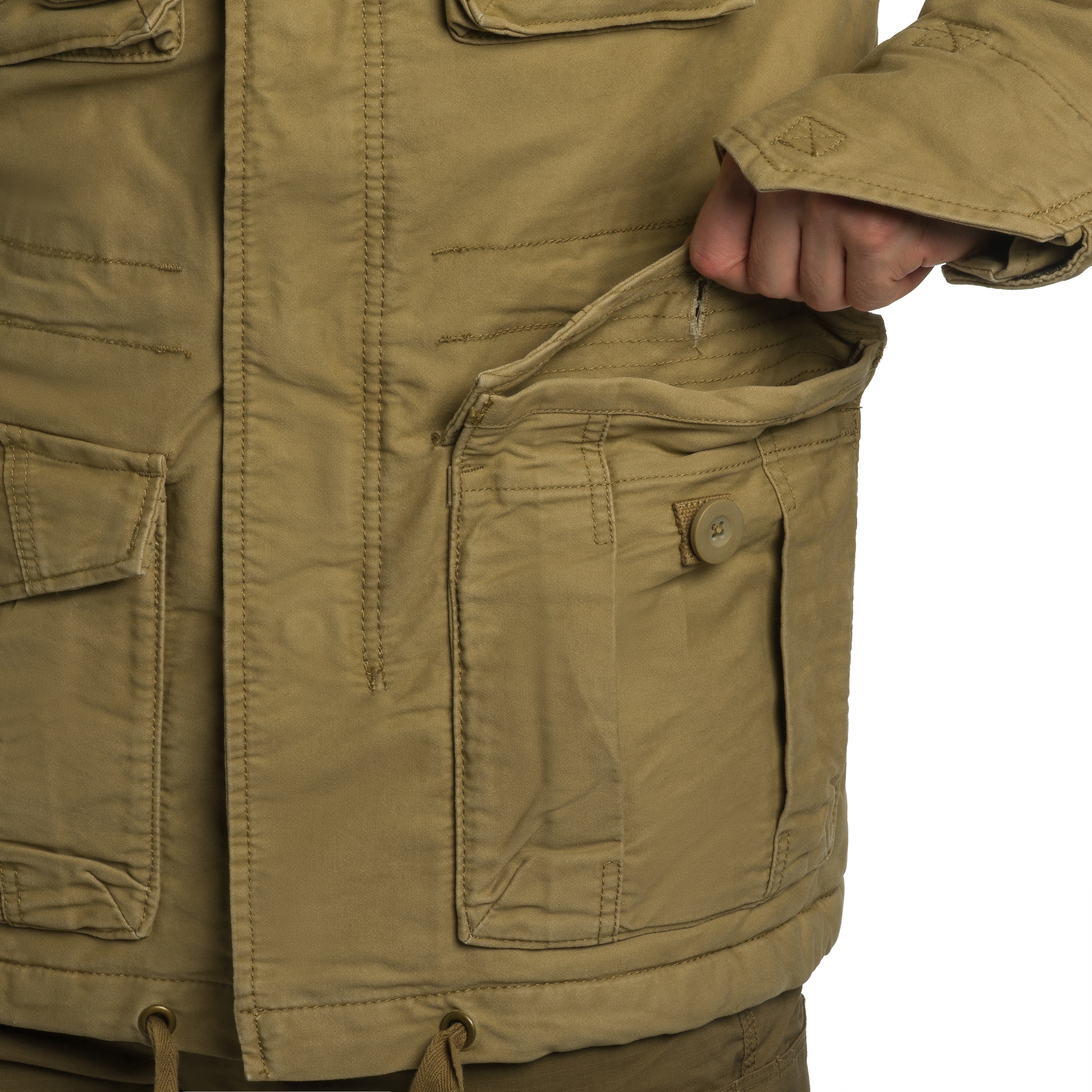 Brandit - Respite Jacke - Coyote