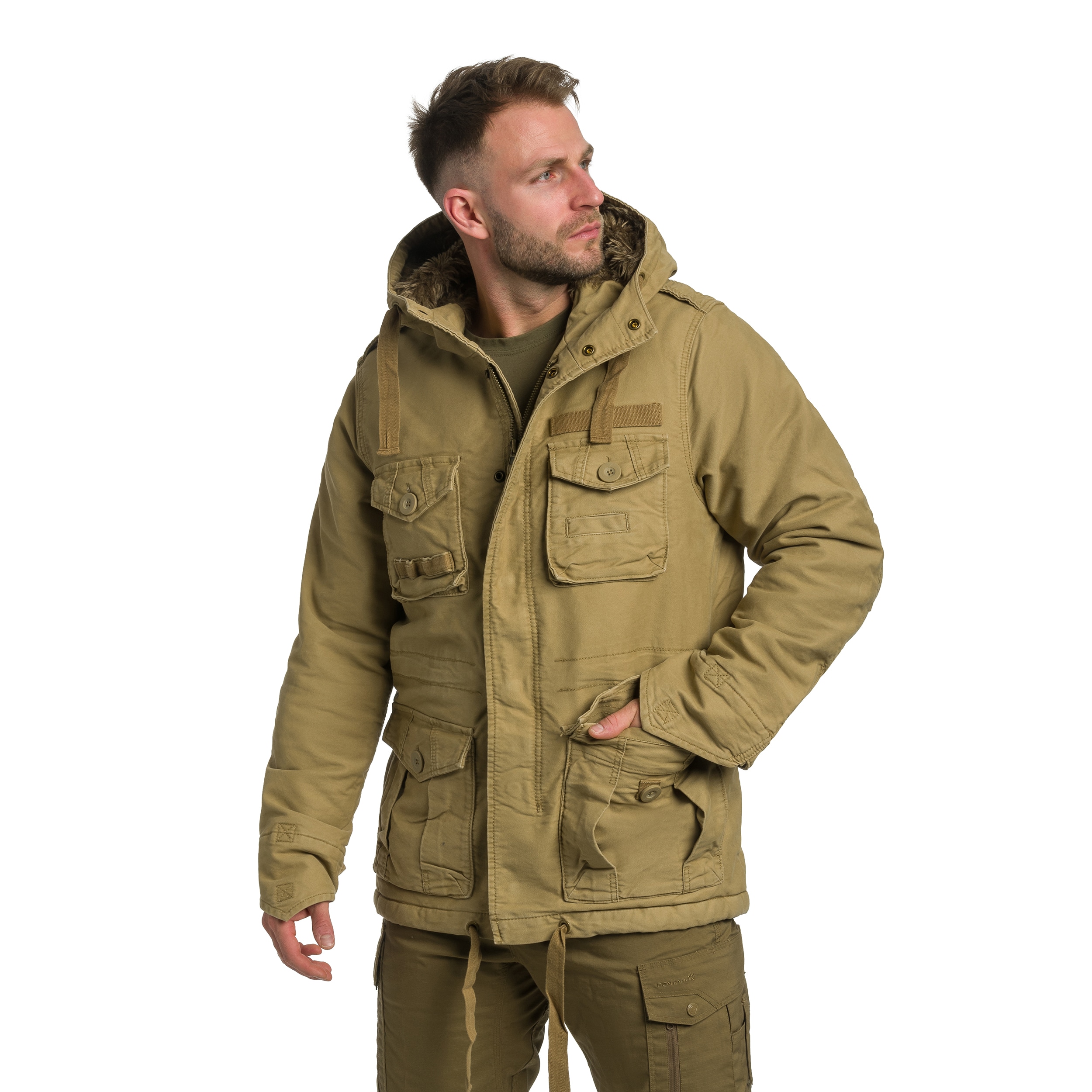 Brandit - Respite Jacke - Coyote