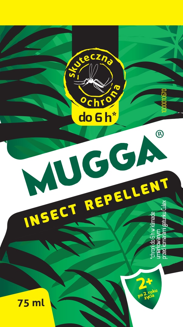 Mugga - Insektenschutzspray 9,5% DEET 75 ml - 2 St.