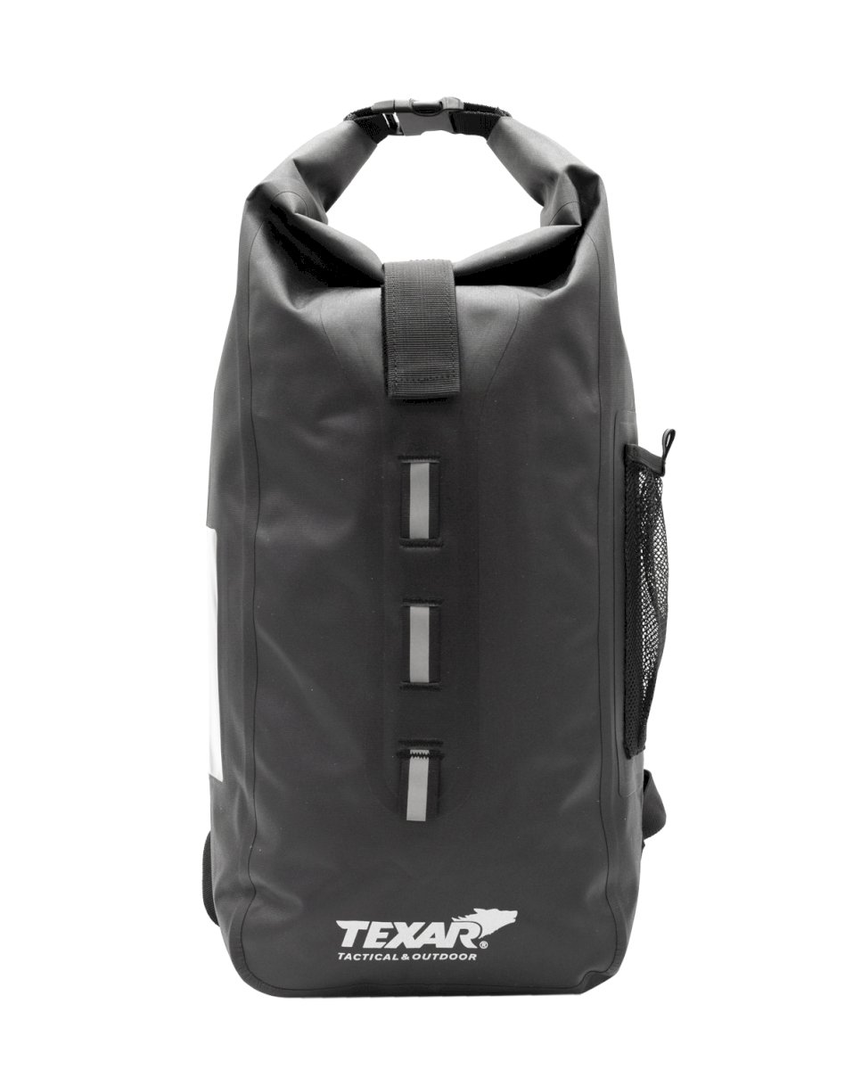 Texar - Dry Pack wasserdichter Rucksack 25 l - Black