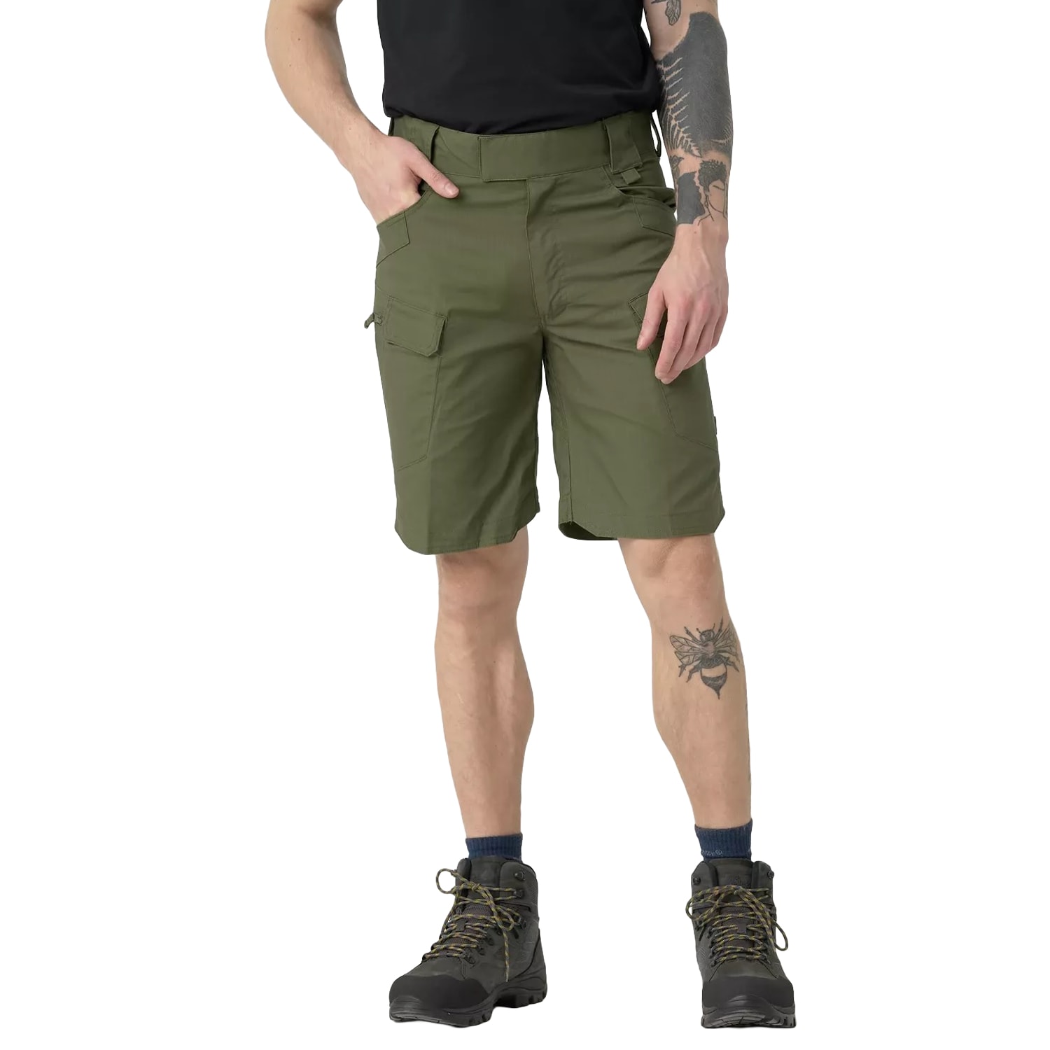 Helikon-Tex - UTS PolyCotton Stretch Rip-Stop 8,5'' Shorts - Olive Green