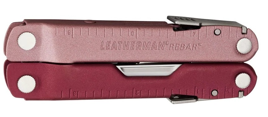 Leatherman - Rebar Heathered Cranberry Multitool mit Holster