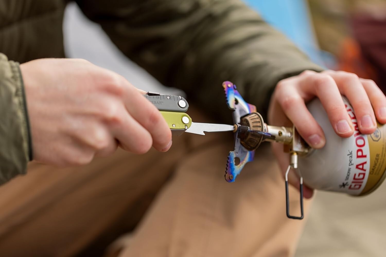 Leatherman - Rebar Mossy Slate Multitool mit Holster